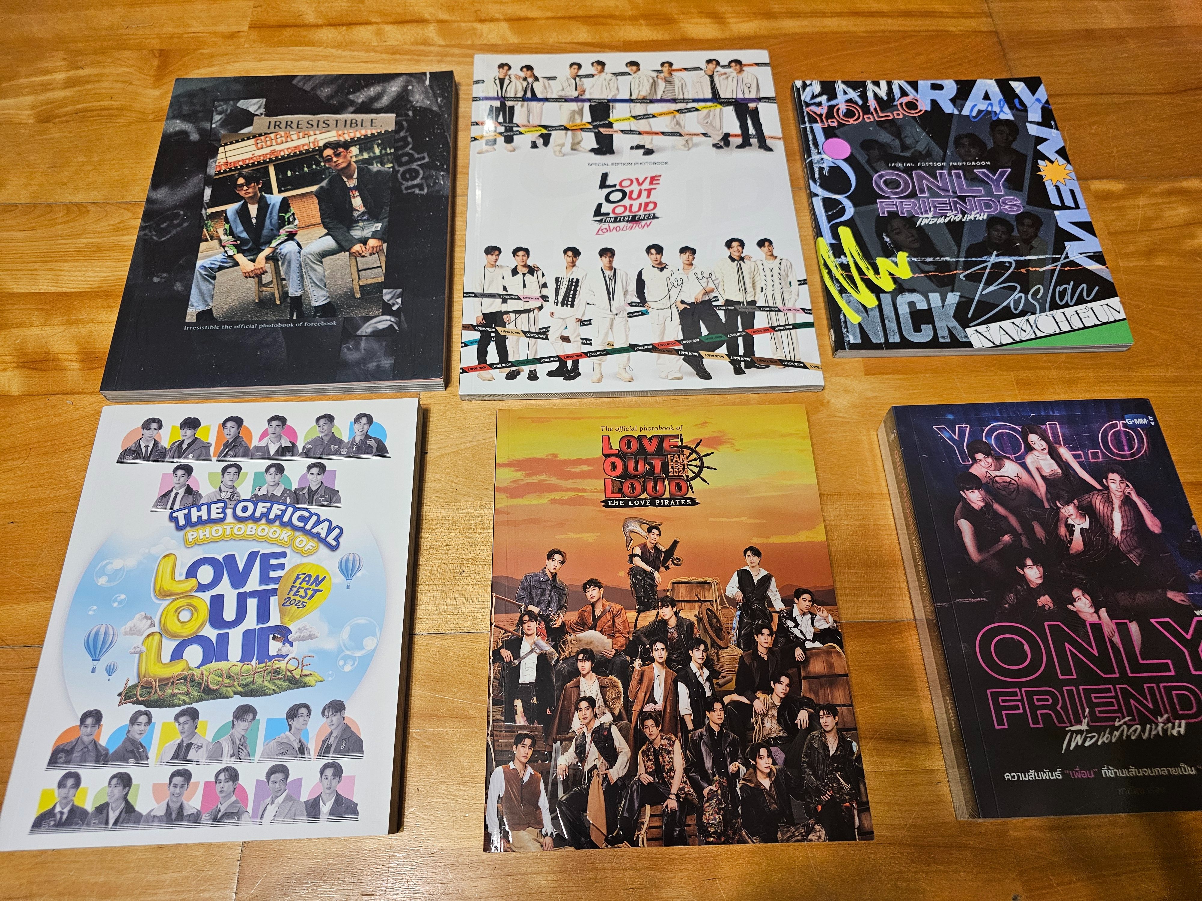 gmm 各種寫真書跟小說