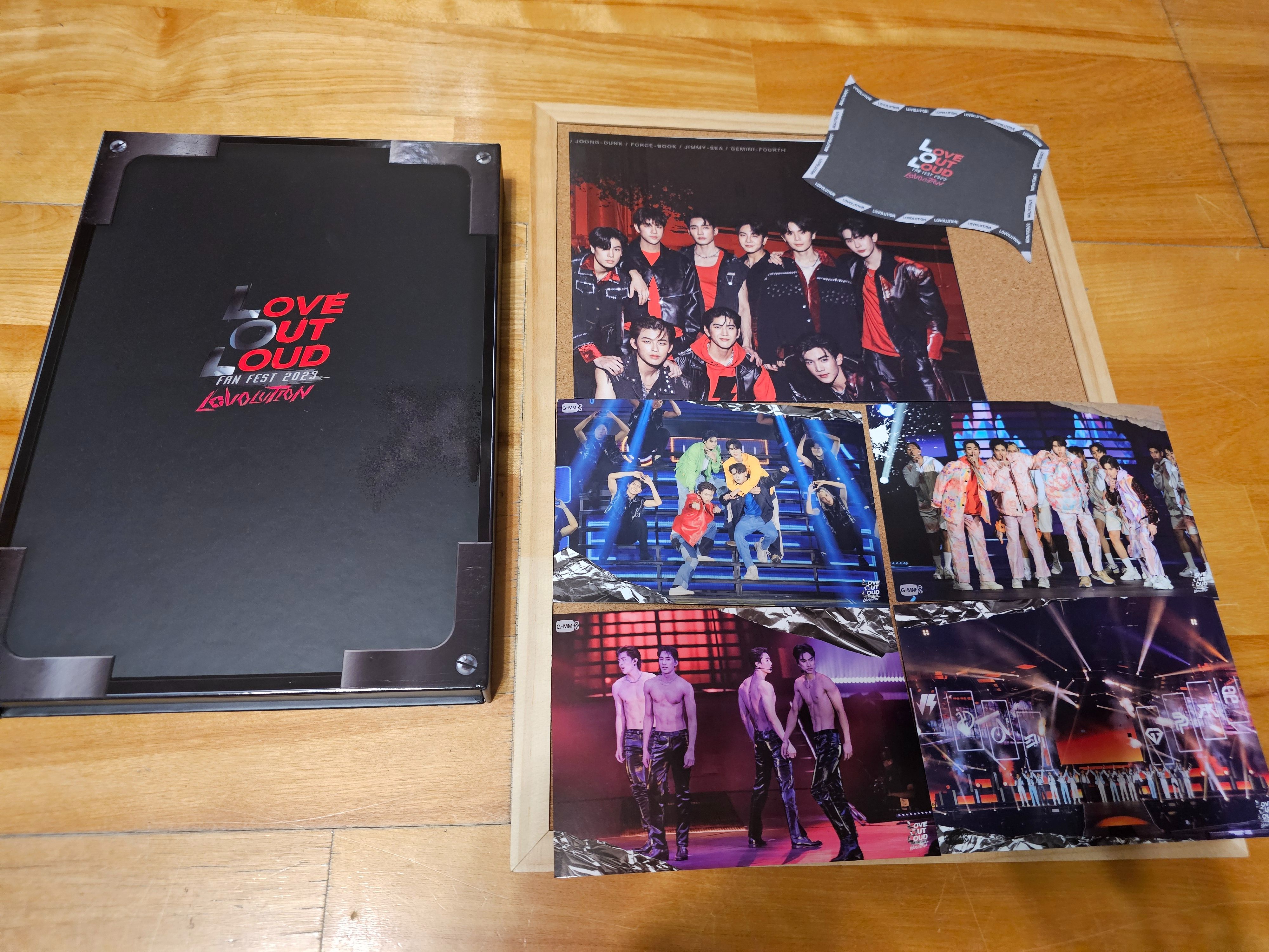 Love out loud 2023（dvd+全員海報+全員明信片+寫真書）