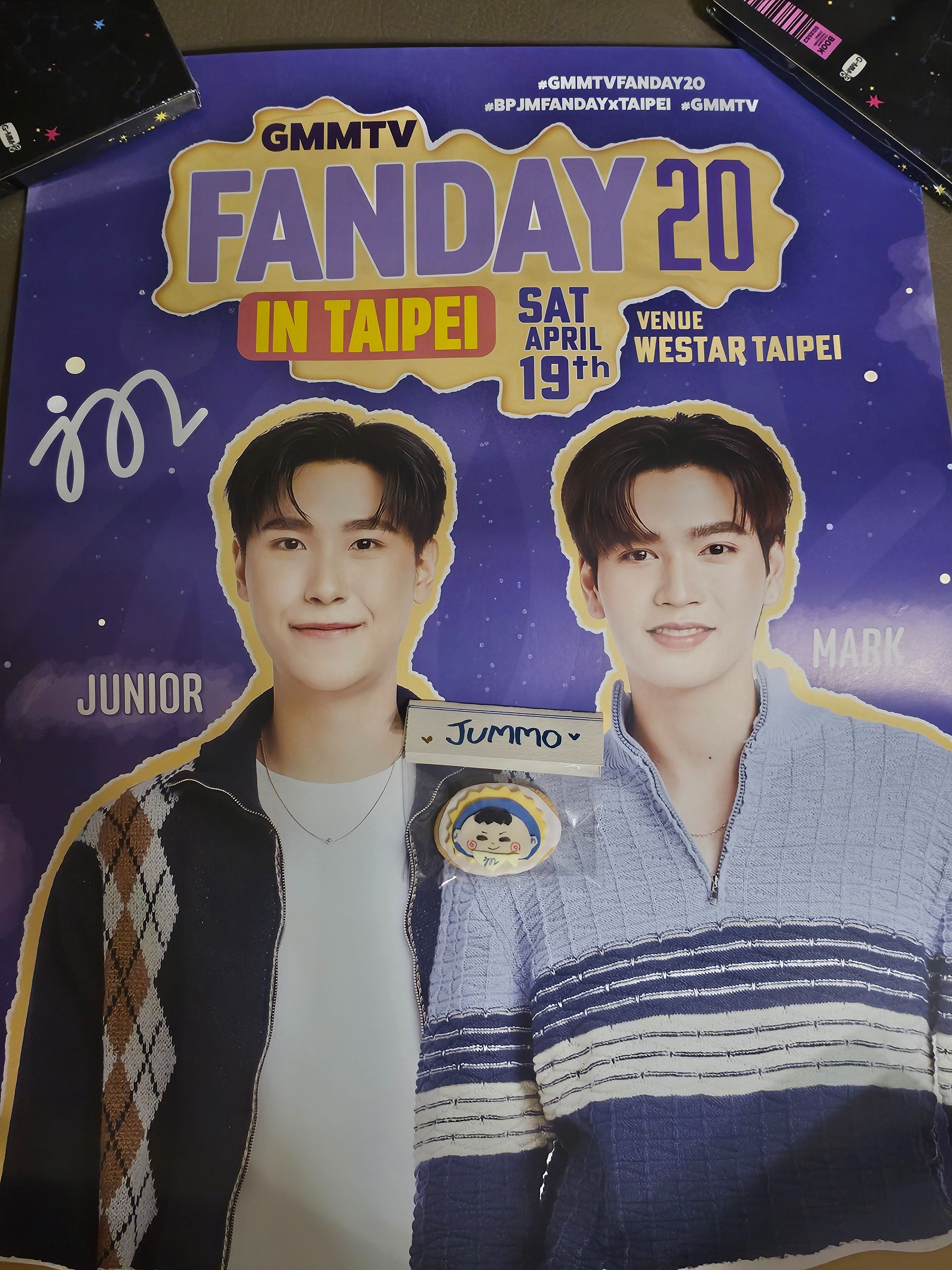 Fanday20 juniormark海報＋自製應援（有傷見圖二三）