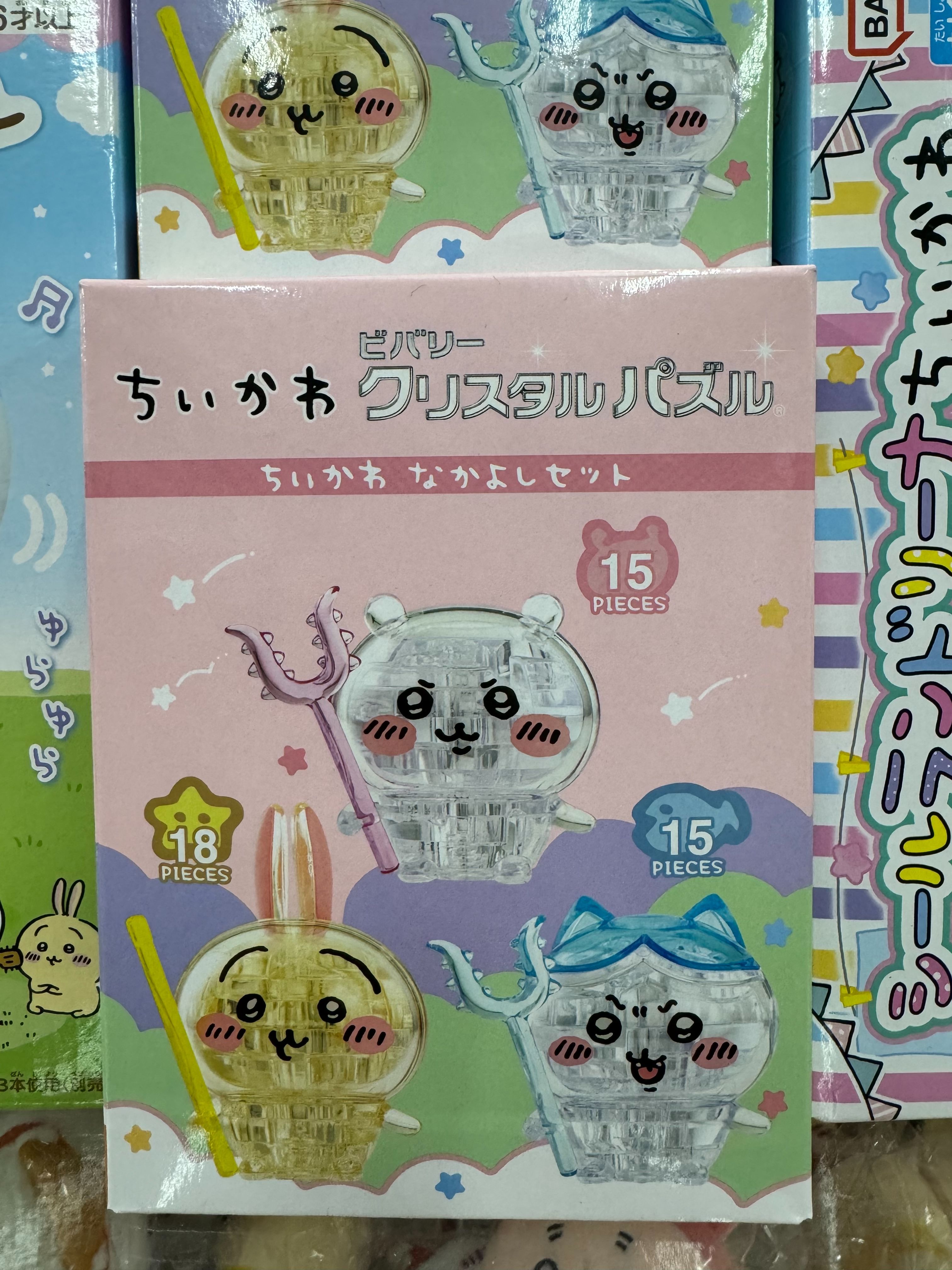 日版 Beverly 3D水晶立體拼圖 吉伊卡哇 套組