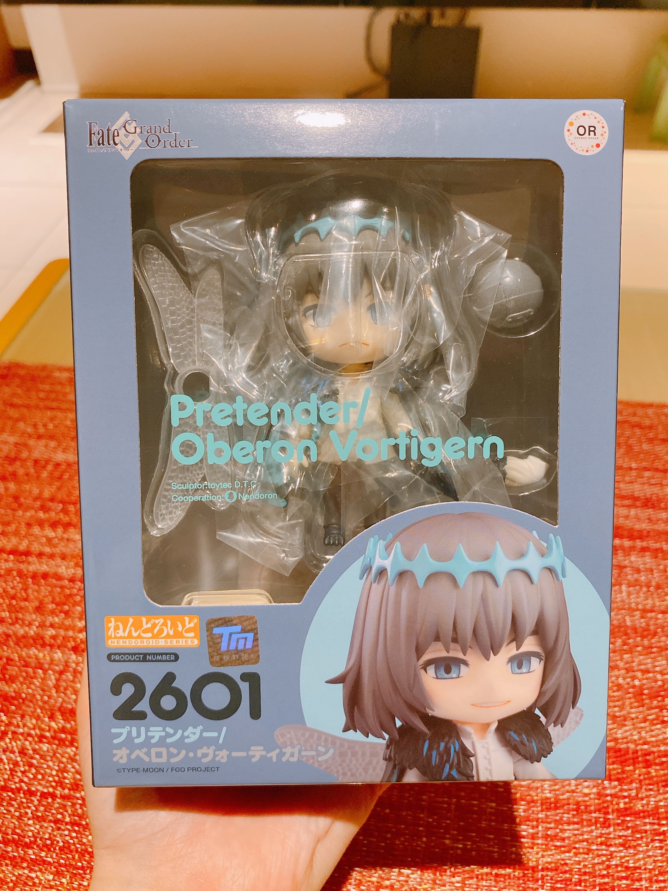 GSC 黏土人 Fate FGO 2601 Pretender 奧伯隆 沃帝根 代理版