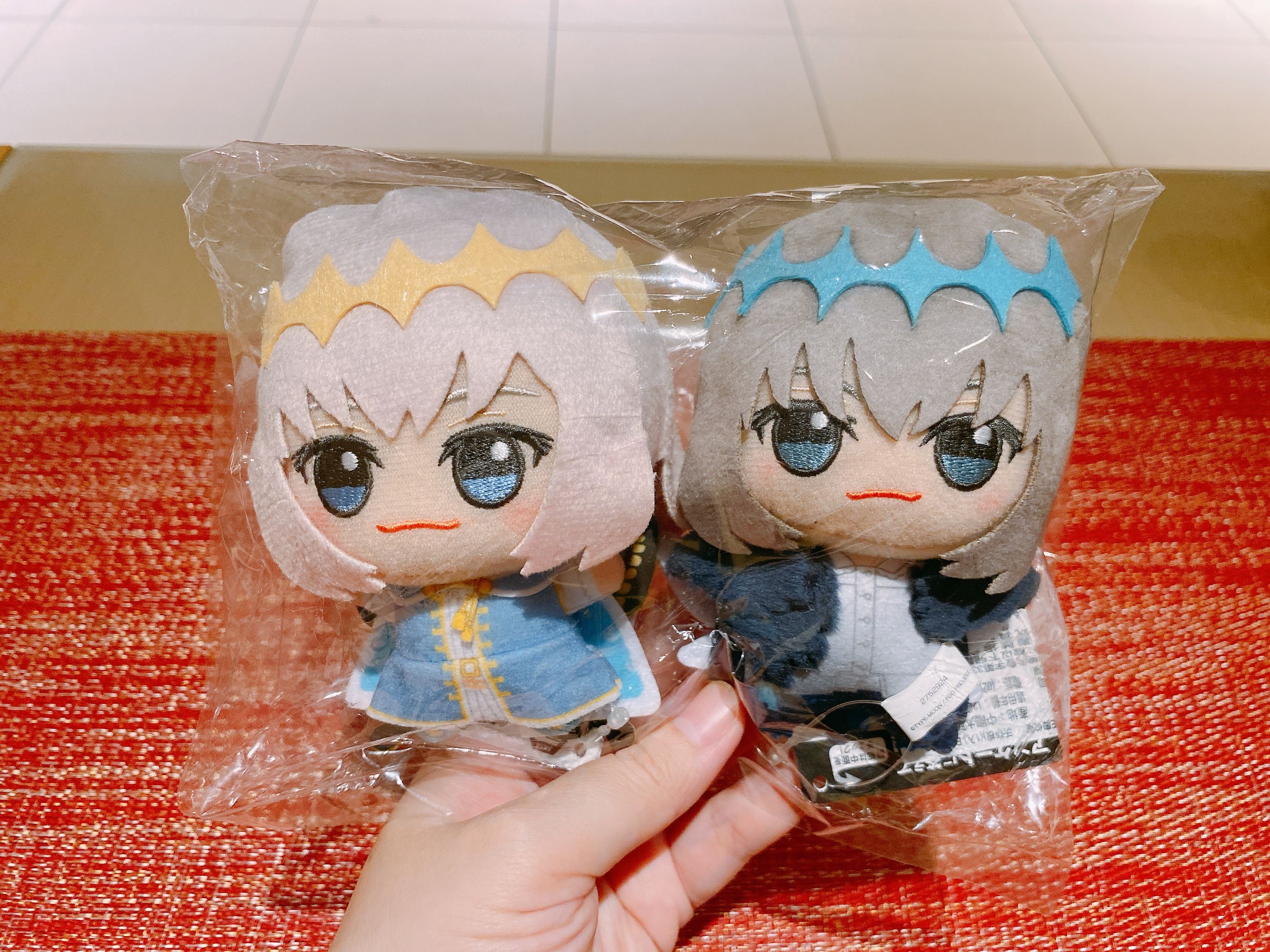 萬代景品 Fate FGO 迷你絨毛吊偶vol.3 D款＆E款 奧伯隆