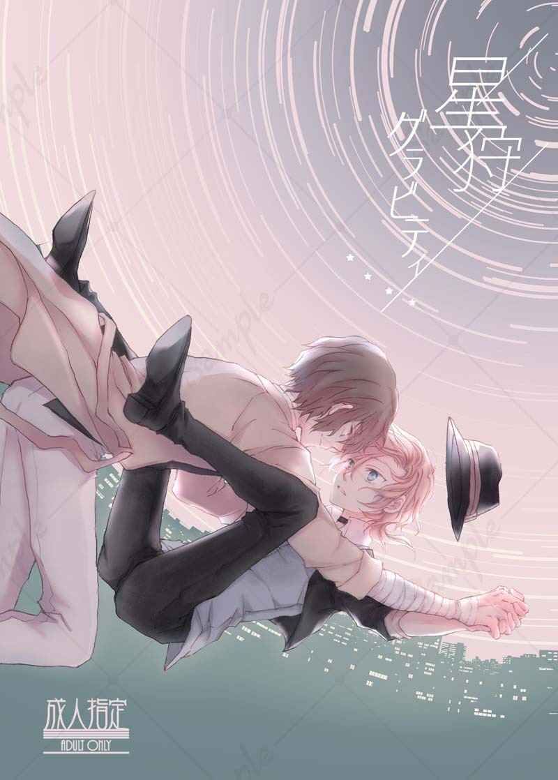 日版文豪野犬同人誌-太宰治中原中也（太中雙黑）/SPCO【星狩グラビティ】