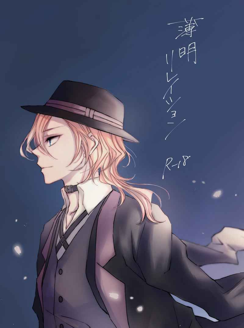 日版文豪野犬同人誌-太宰治中原中也（太中雙黑）/SPCO【薄明リレイション 】