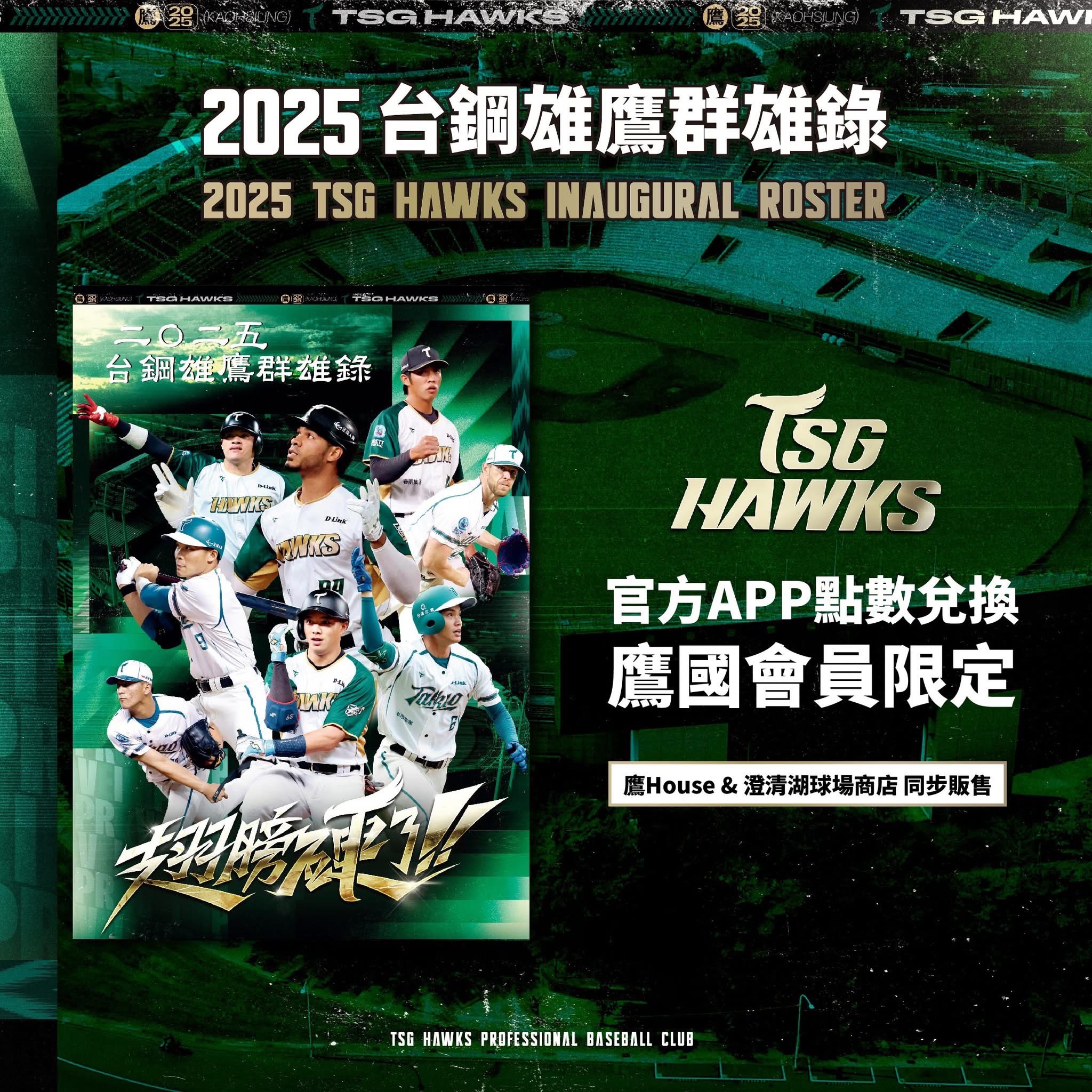 2025台鋼雄鷹群雄錄