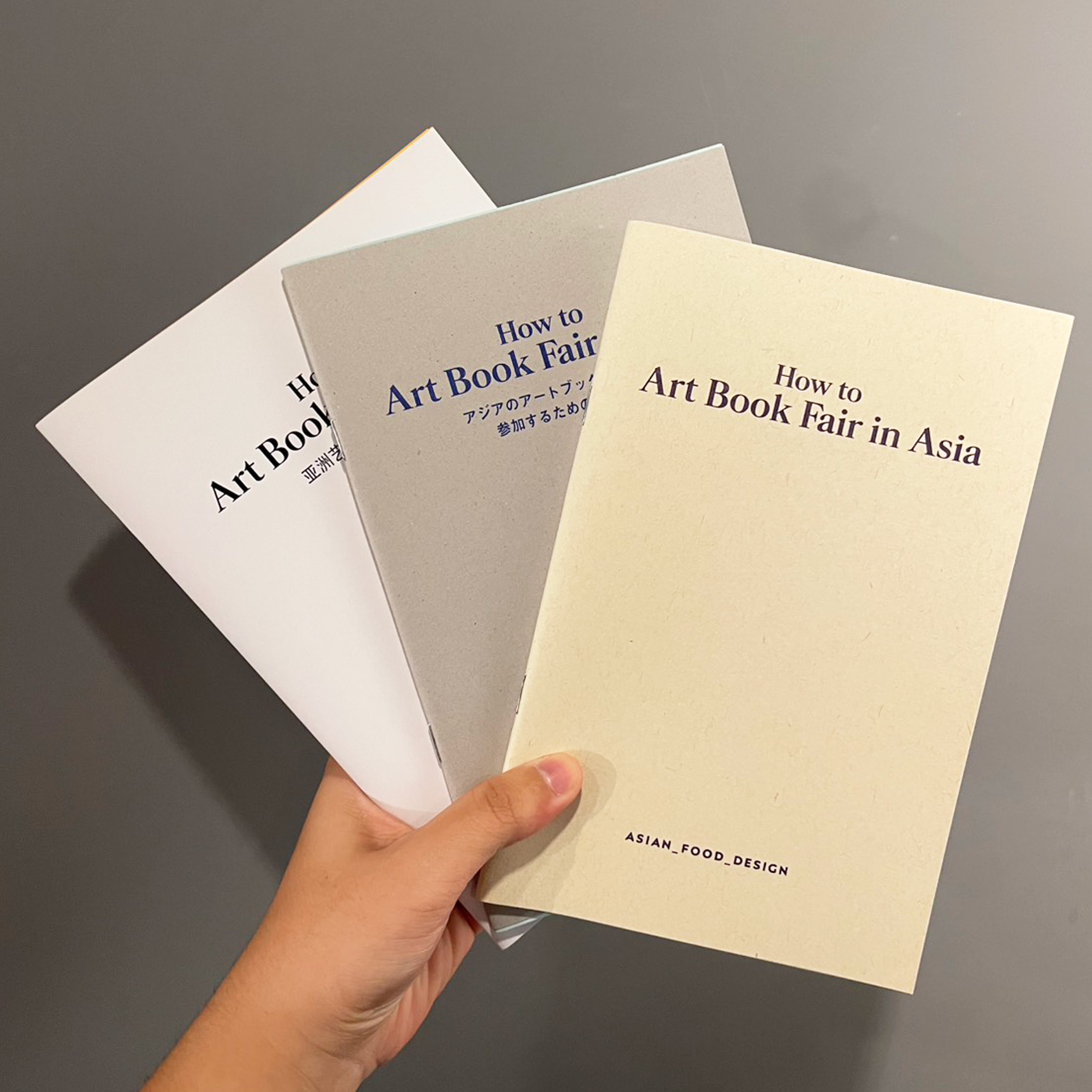 《How to Art Book Fair in Asia》 by Asian Food Design