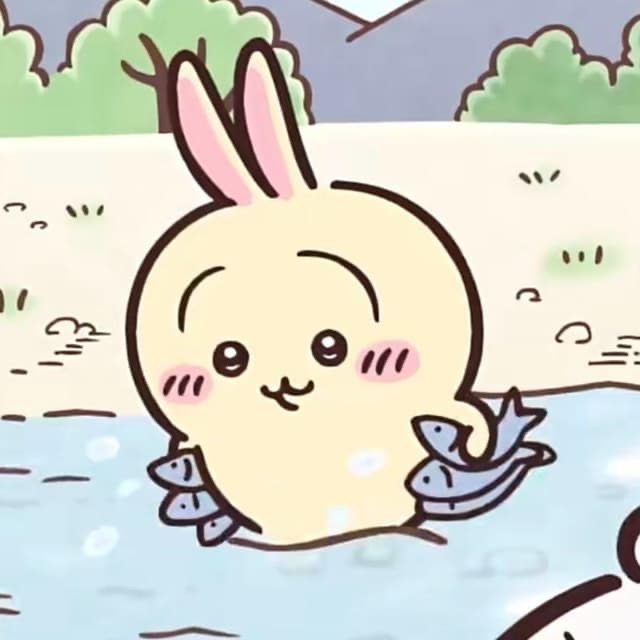 【ちいかわ】兔兔/烏薩奇