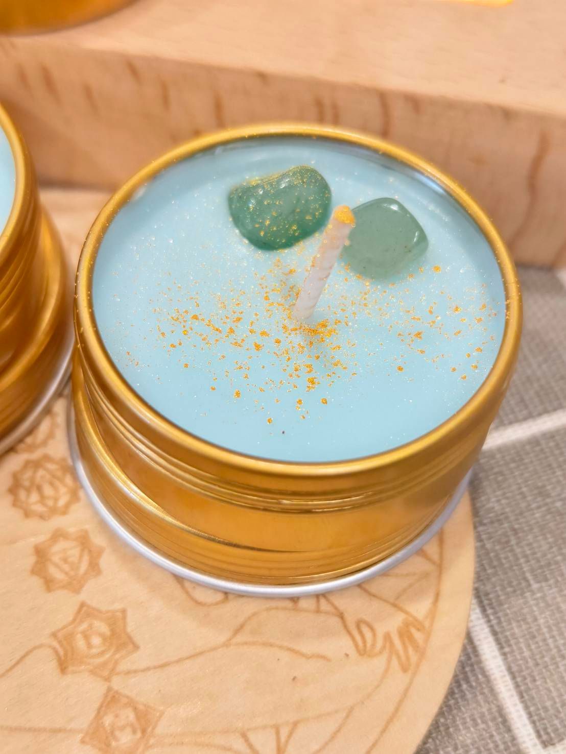 金錢靈氣-豐盛顯化蠟燭