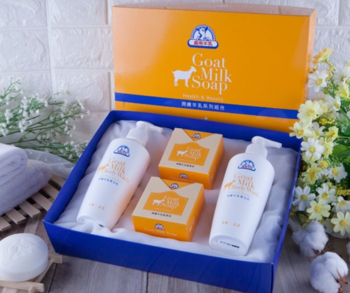 羊脂香皂沐浴乳禮盒