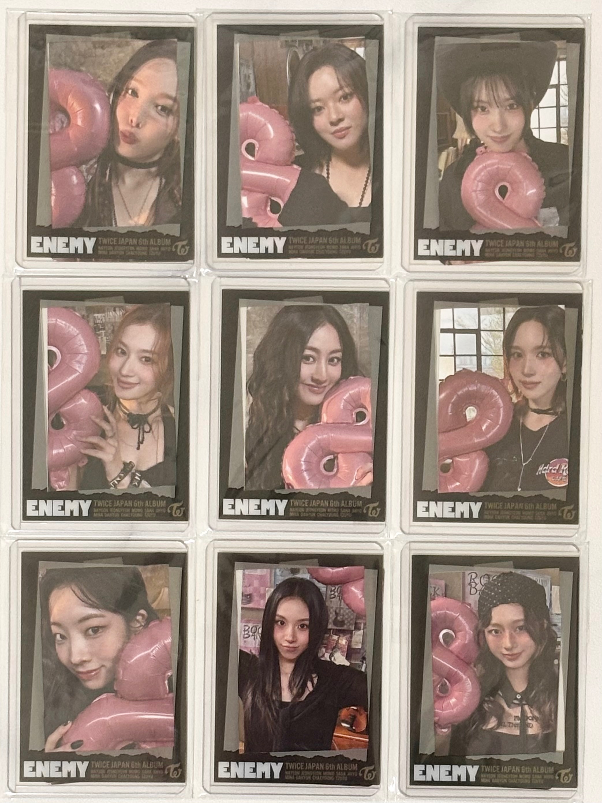 日專 ENEMY 特典小卡