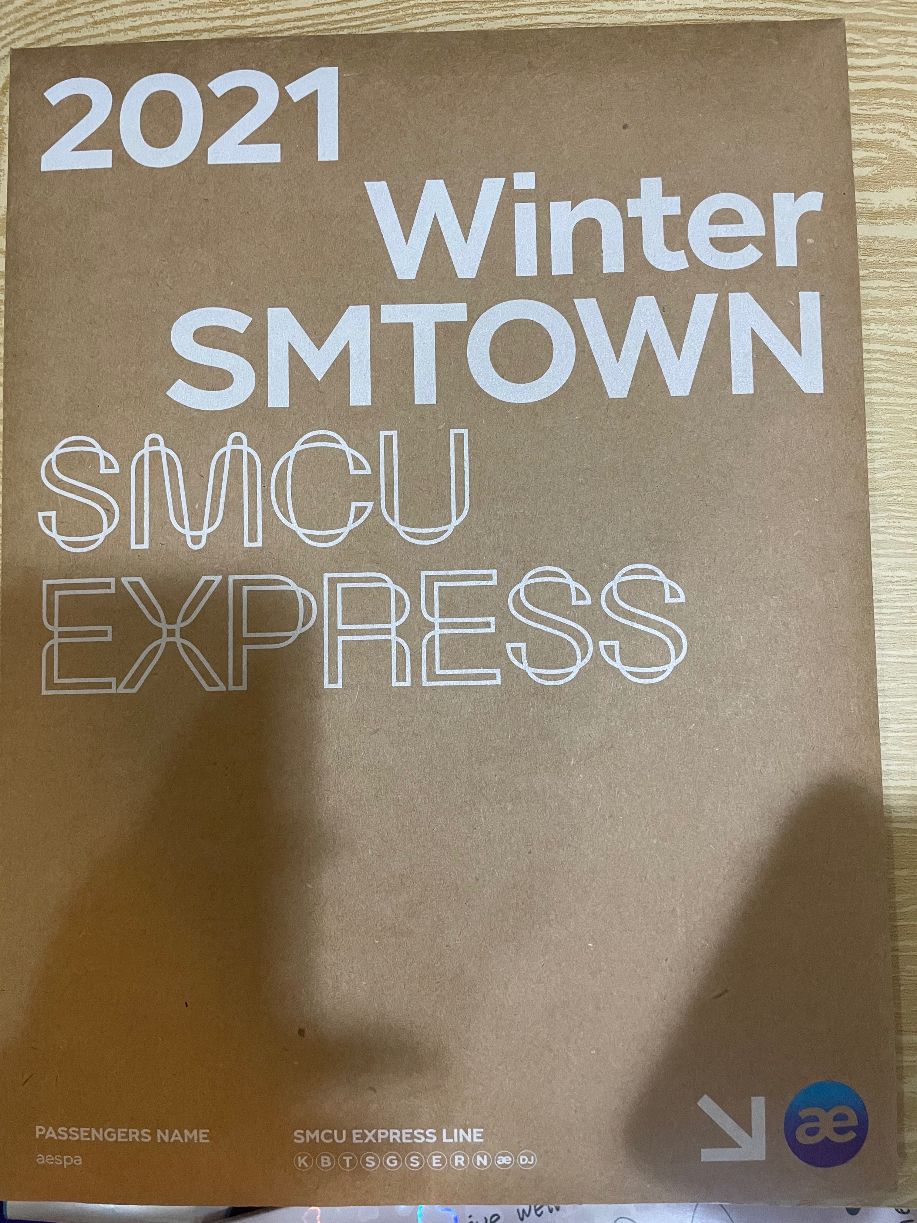 aespa 冬專 2021 Winter SMTOWN SMCU EXPRESS 空專