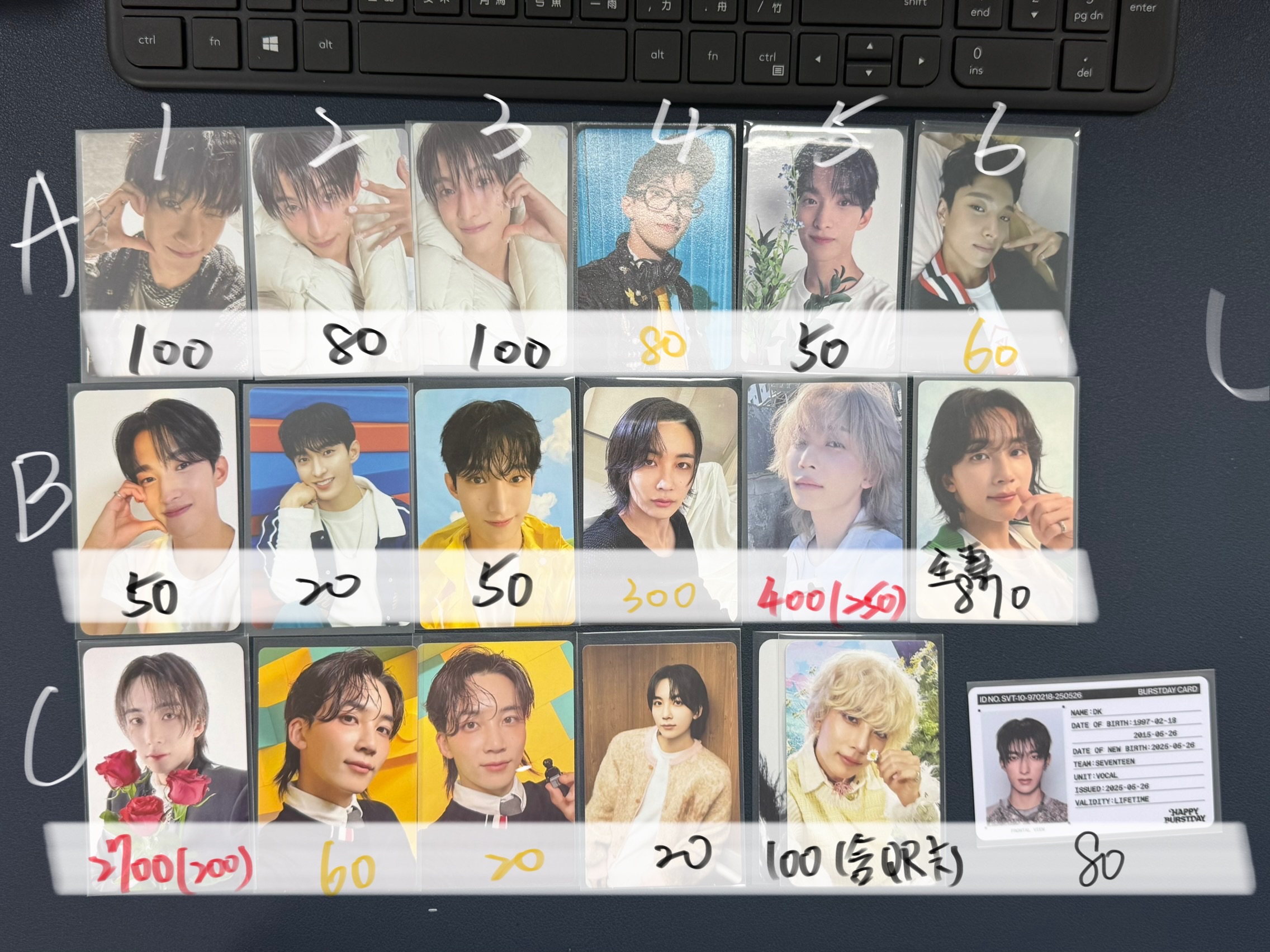 碩漢 （括號內紅字為需綁黃字最低金額）