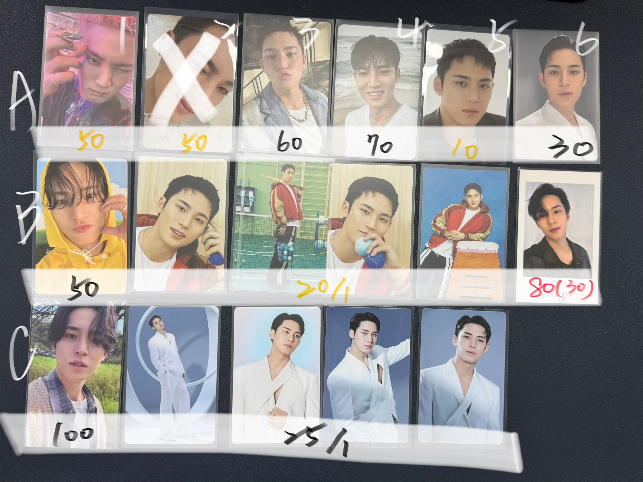 奎 （括號內紅字為需綁黃字最低金額）