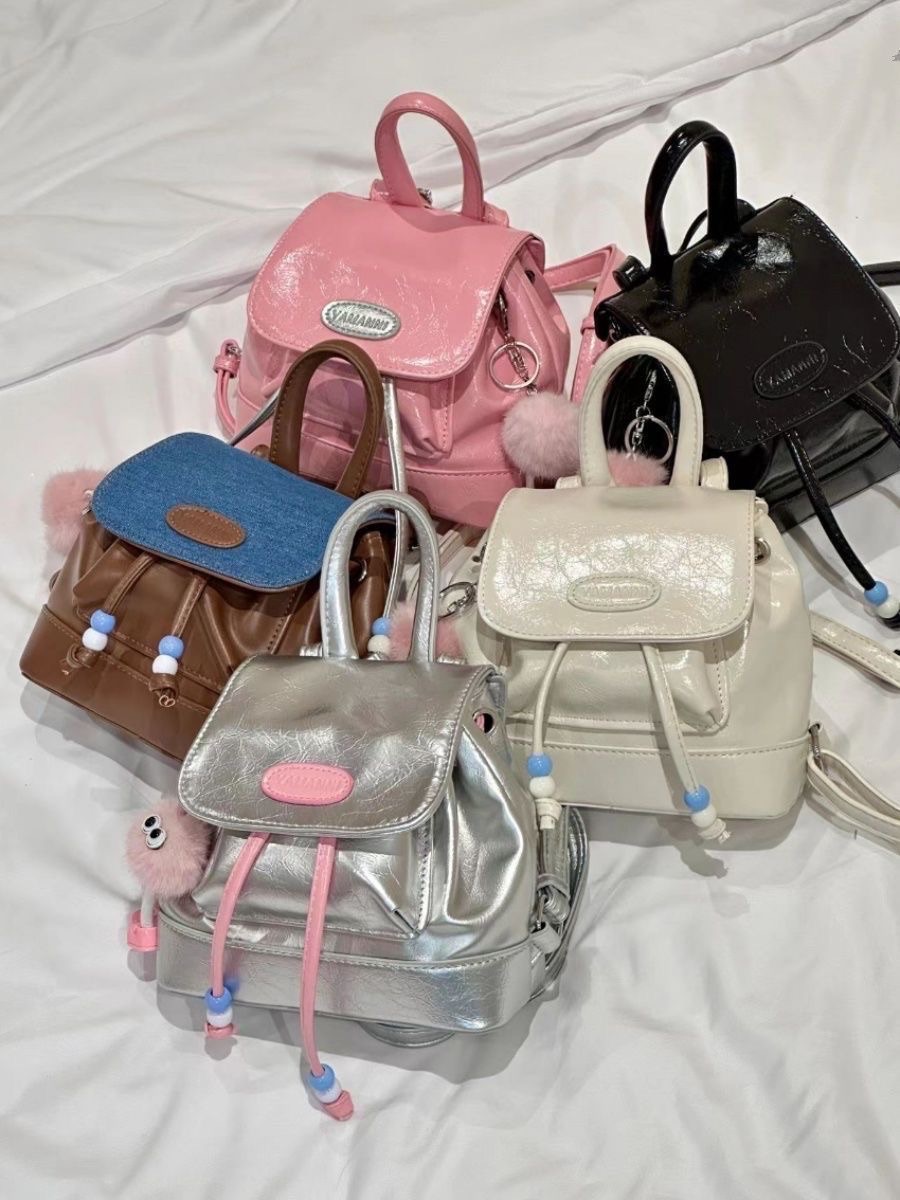 美式復古少女洋氣小背包