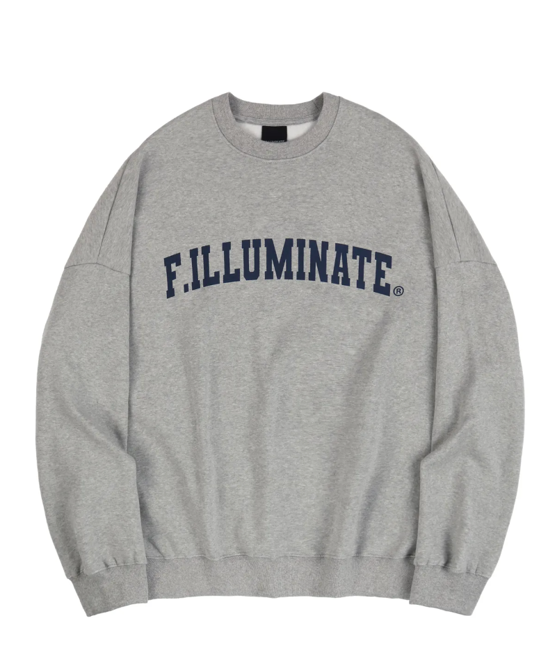 FILLUMINATE 品牌logo 無刷毛大學踢