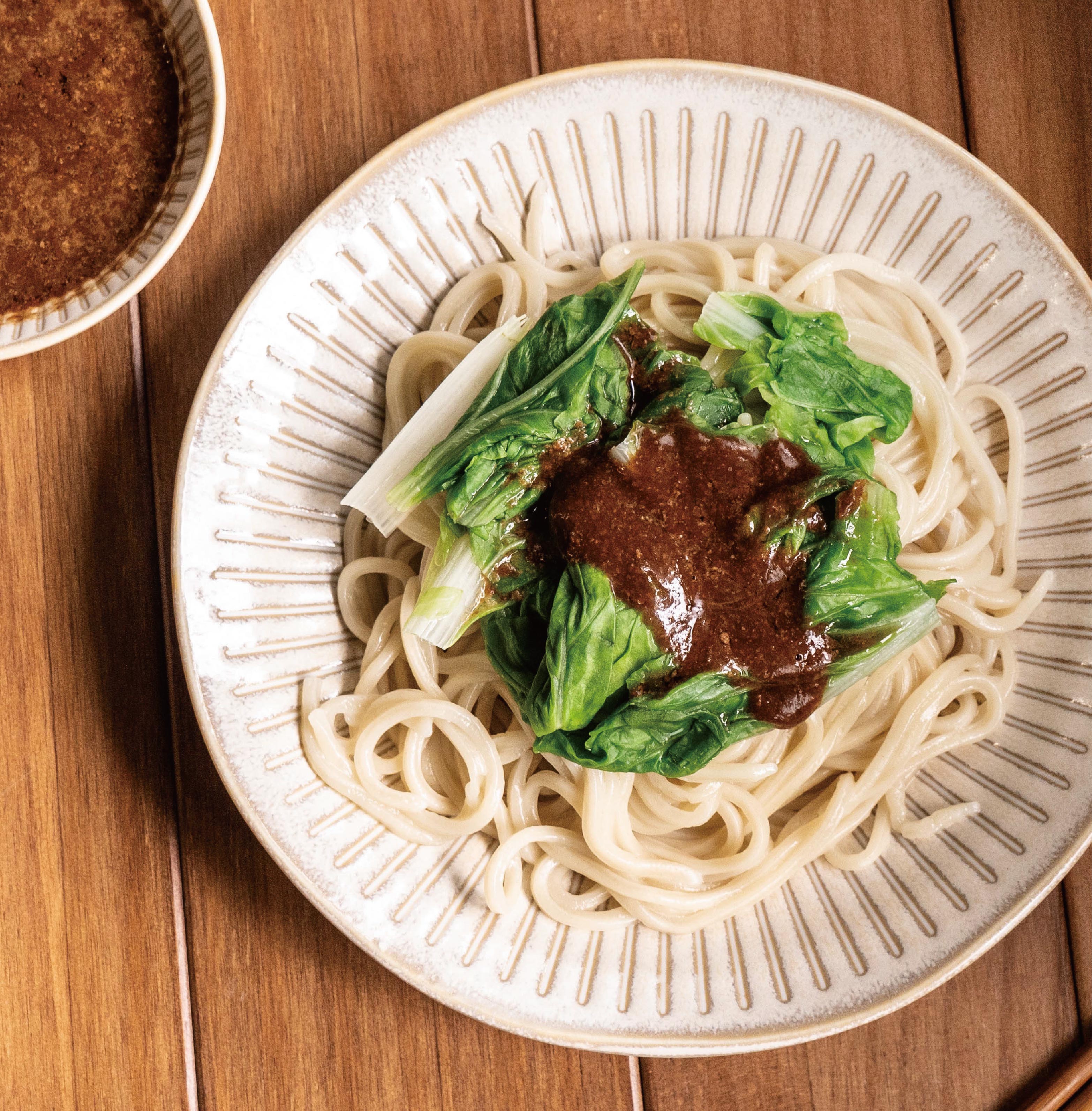 六錢湯包- 純手工香醇麻醬拌麵（全素）