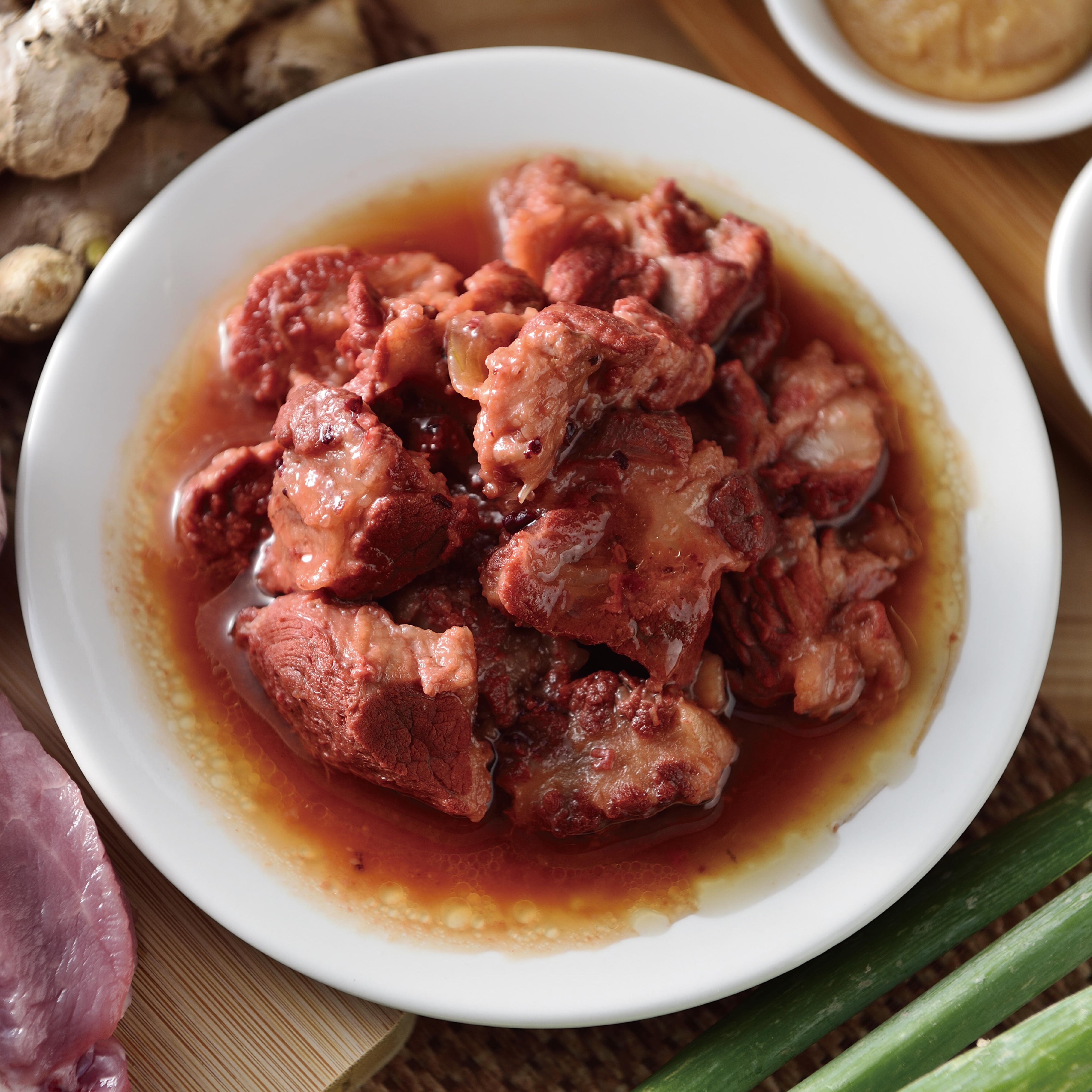 長城食堂-紅麴味噌尬心豚