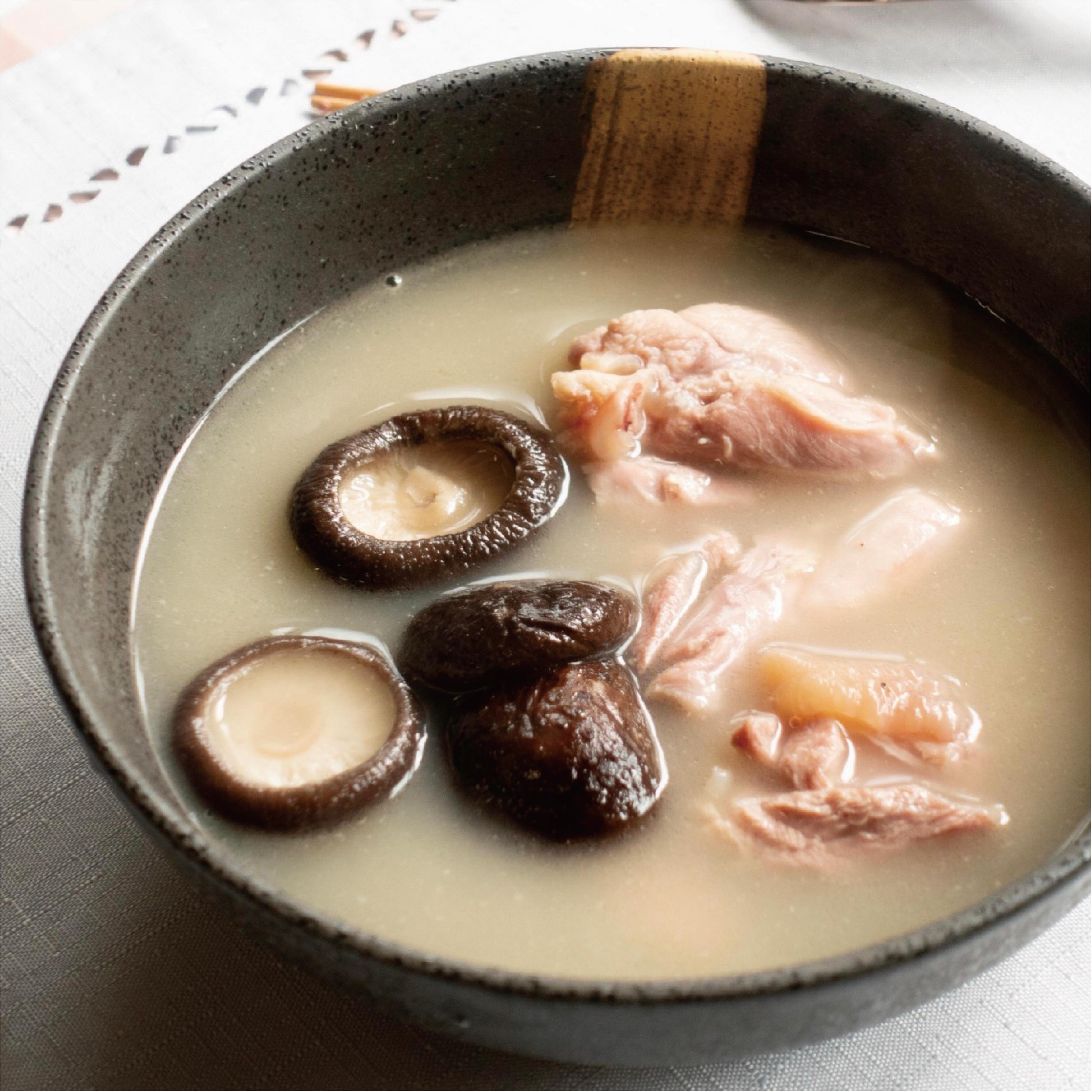 時光機-香菇雞煲湯