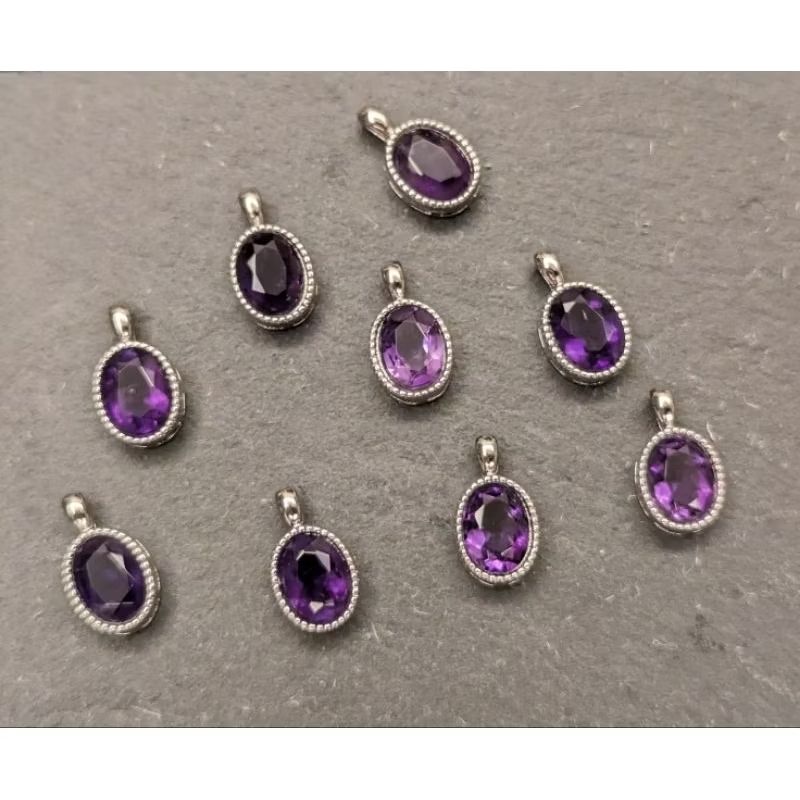 紫水晶墜子，可當手串滴溜