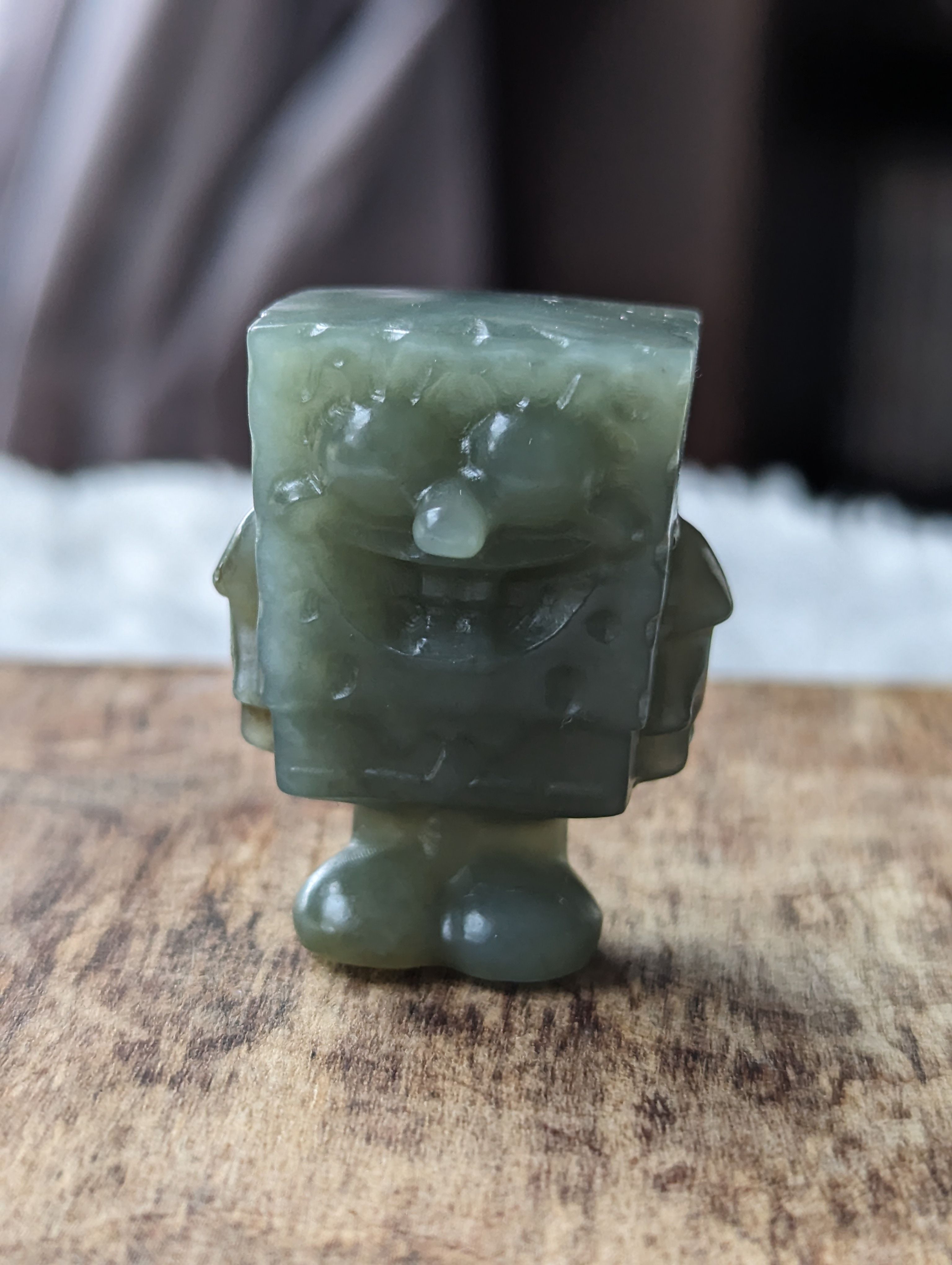 和田玉海綿寶寶-切末藍糖料