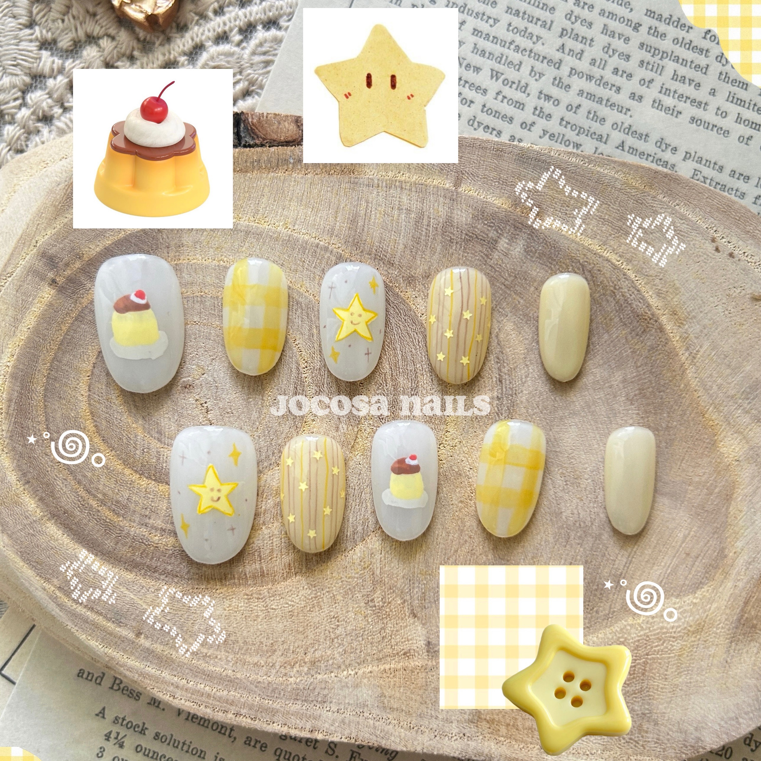 ꒰𝙅𝙊𝘾𝙊𝙎𝘼꒱꙳ 甜星午後 Pudding Star