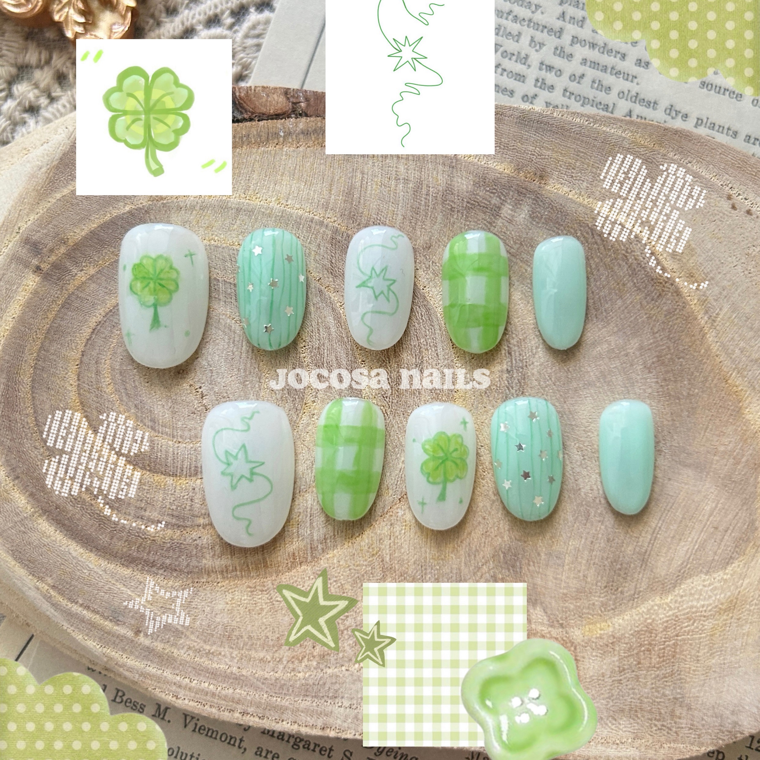 ꒰𝙅𝙊𝘾𝙊𝙎𝘼꒱꙳ 幸運四葉 Clover Mint