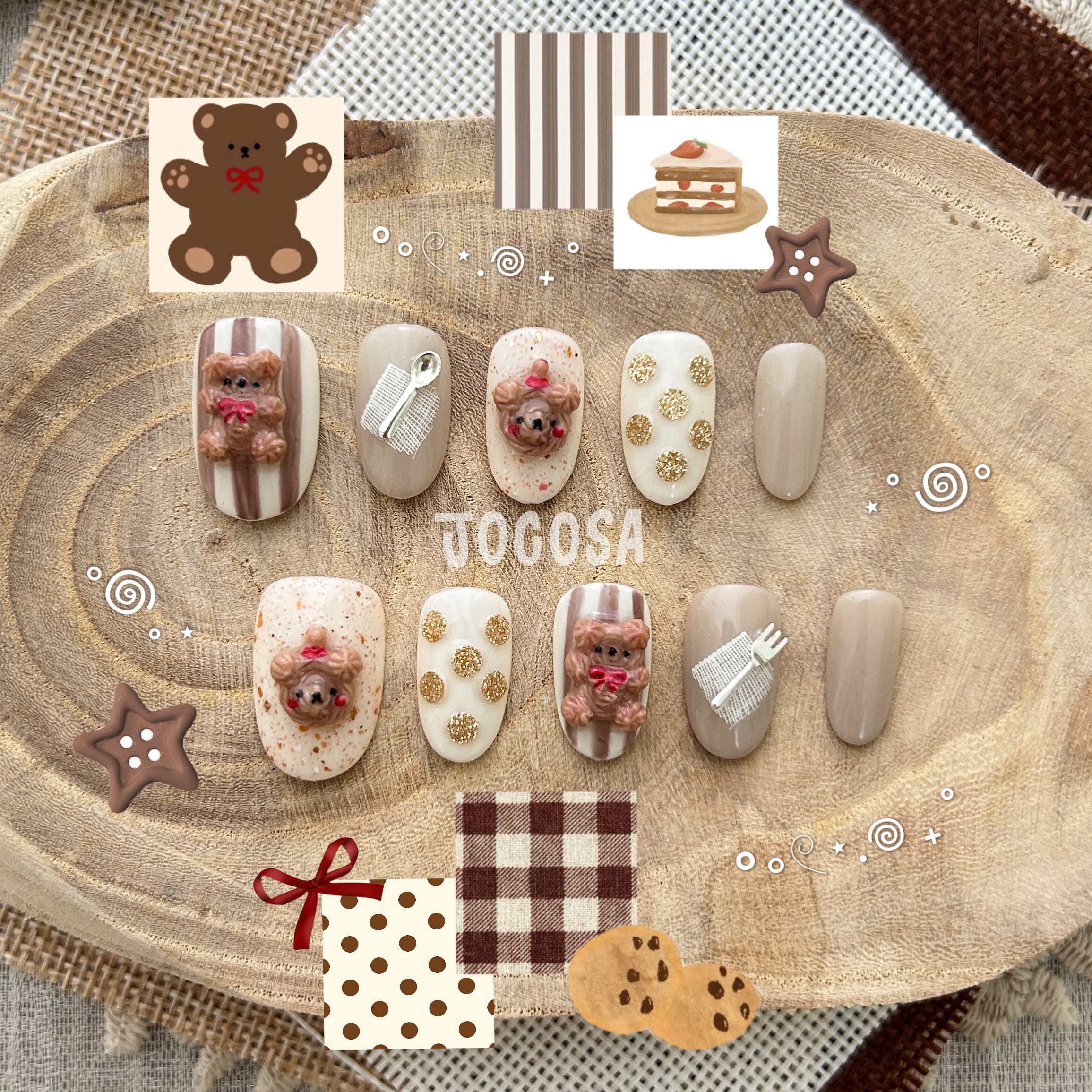 ꒰𝙅𝙊𝘾𝙊𝙎𝘼꒱꙳可可熊曲奇  Cocoa Bear Cookie