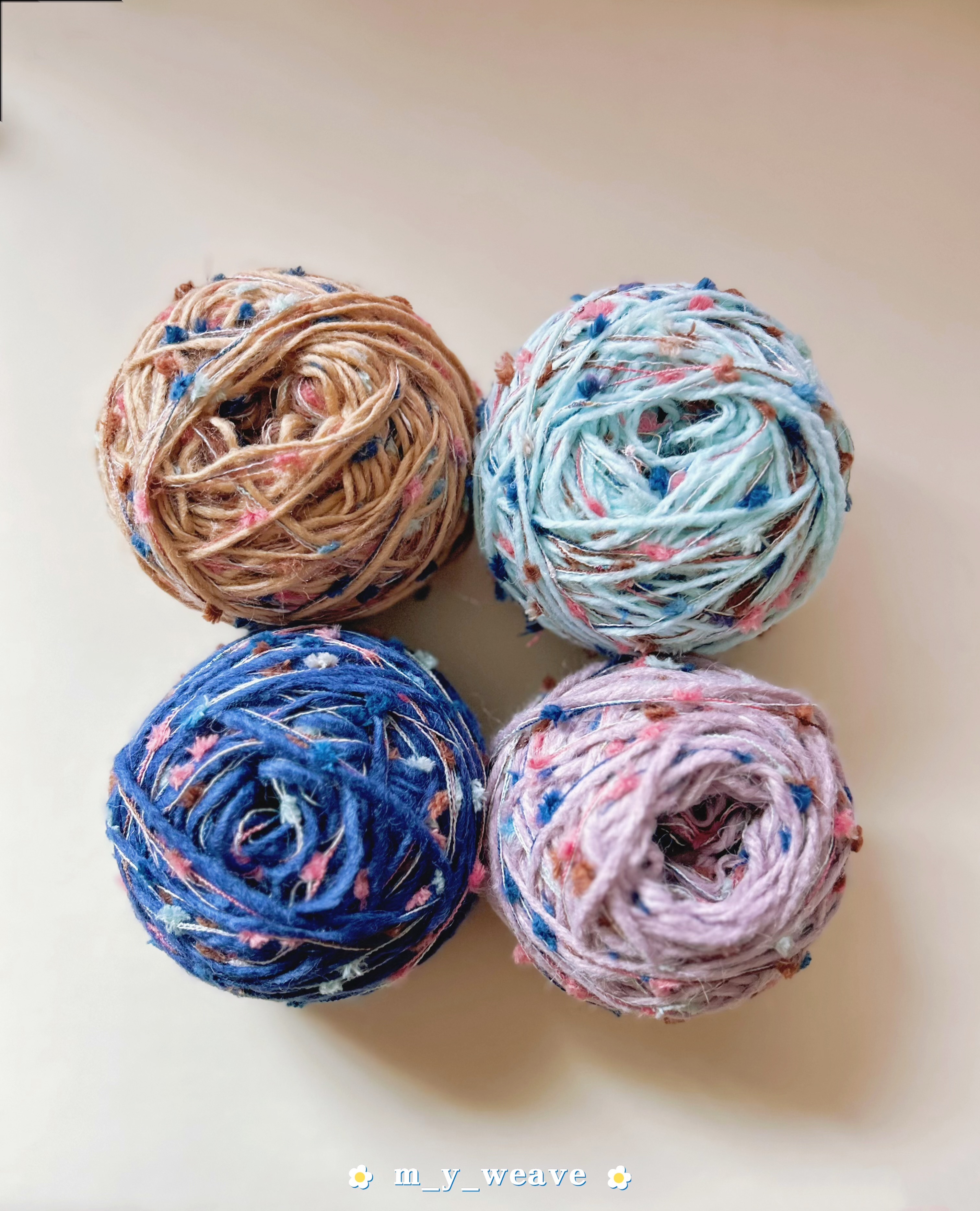 初冬記憶 建議使用5-6mm鉤針