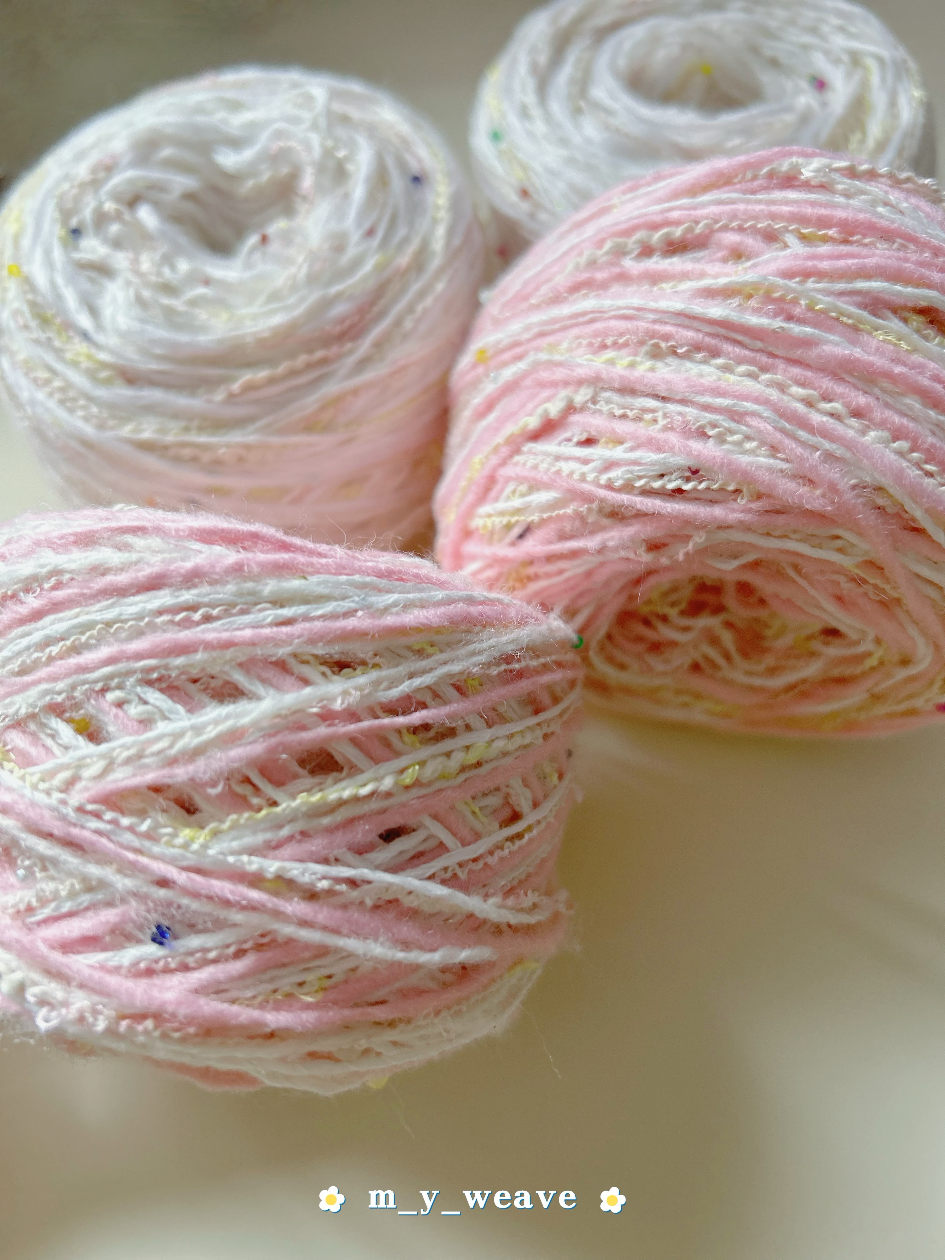 棉花糖的邂逅 適用6-6.5mm鉤針