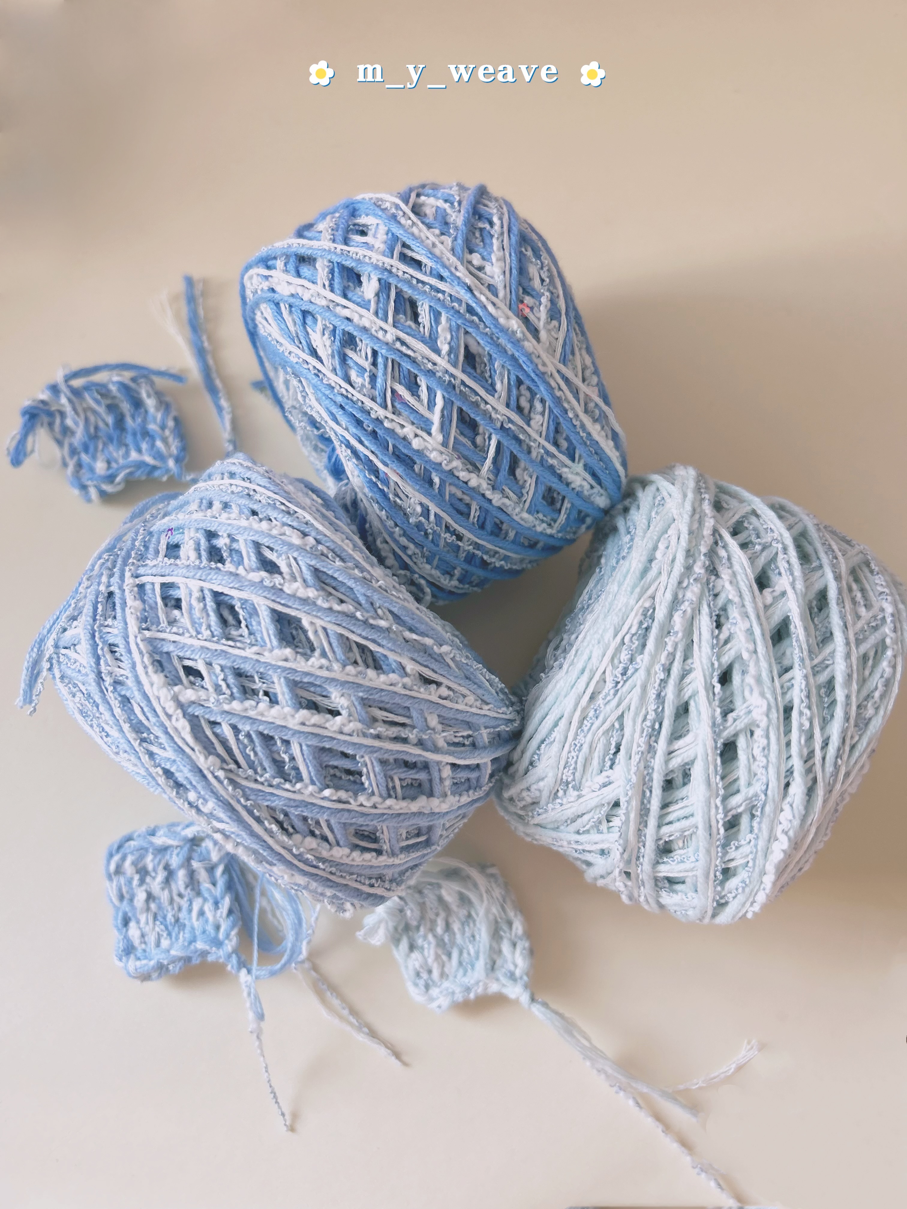 冰藍花語 適用3.5-5.5鉤針