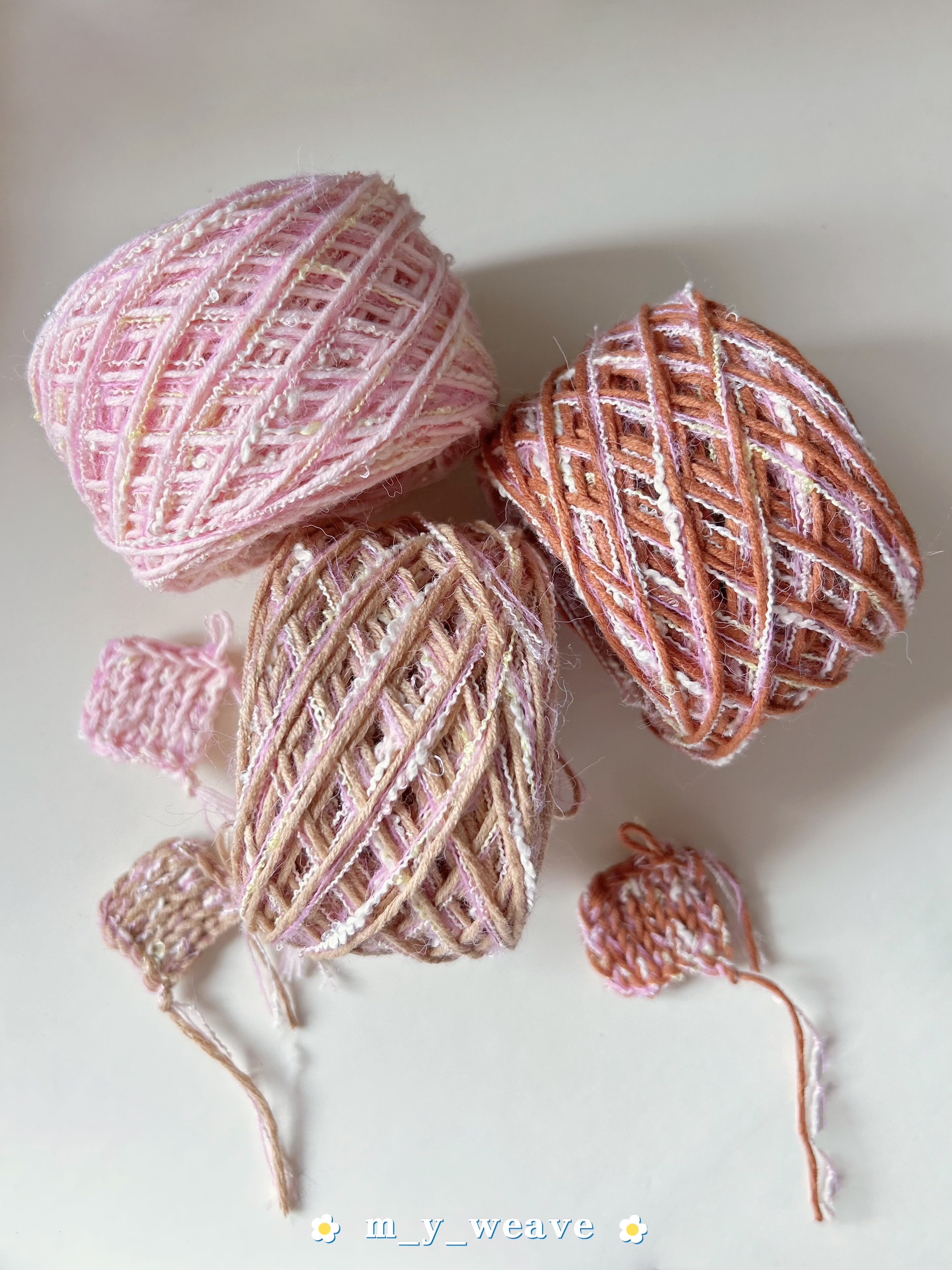 玫瑰木午後 適用3.5-4.5mm鉤針