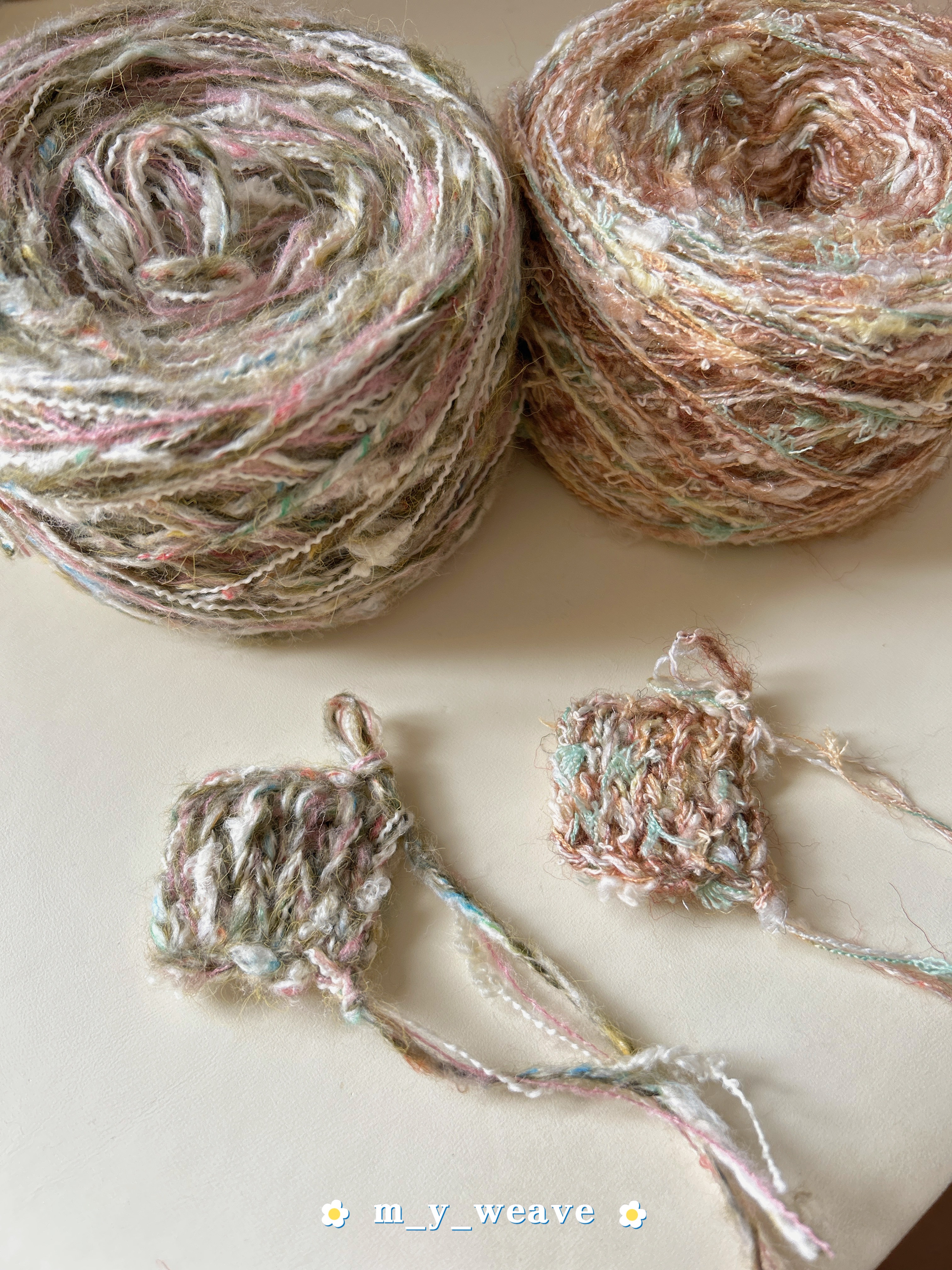 春草落泥 適用3-4mm鉤針