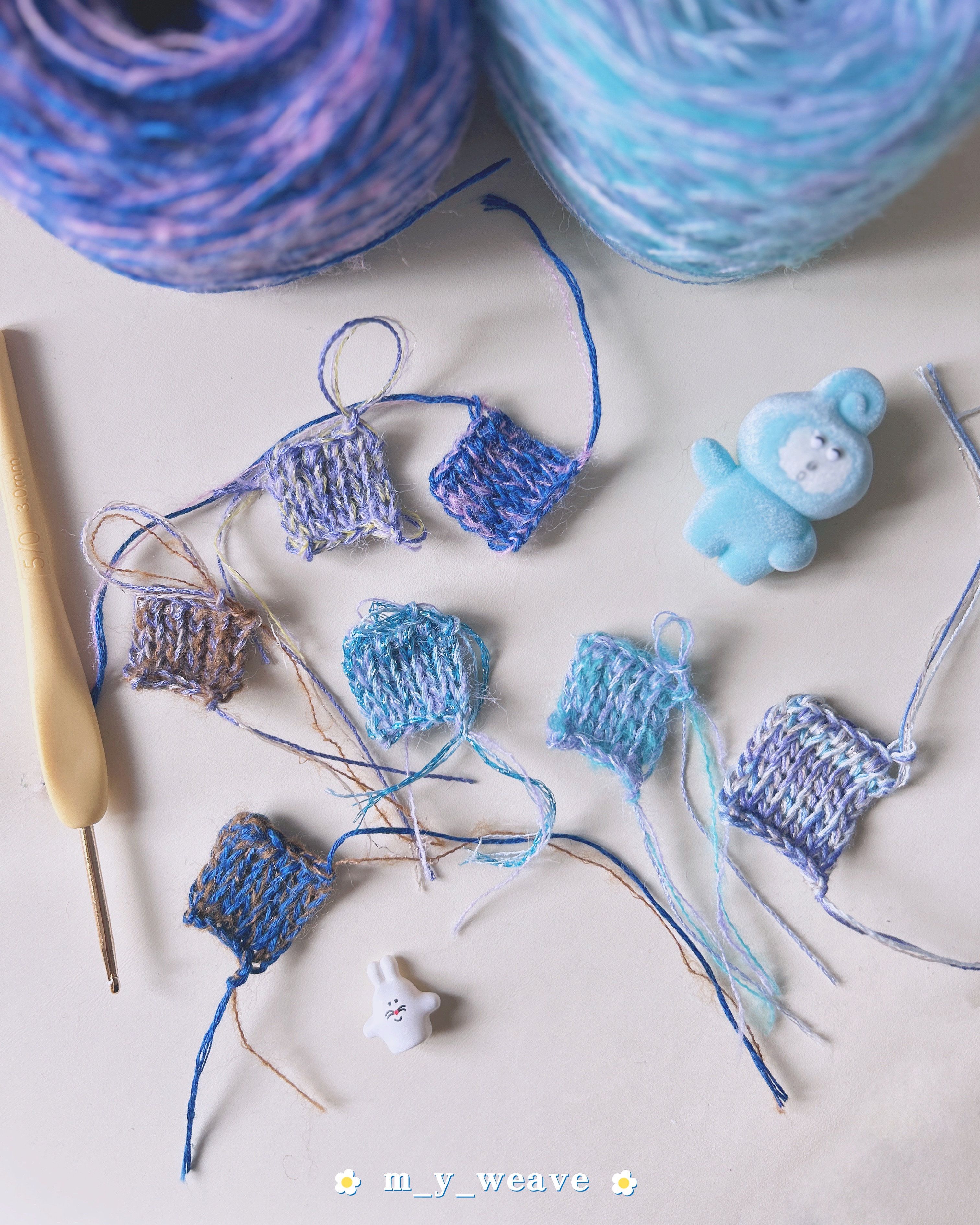 週二的心情 適用2-3mm鉤針