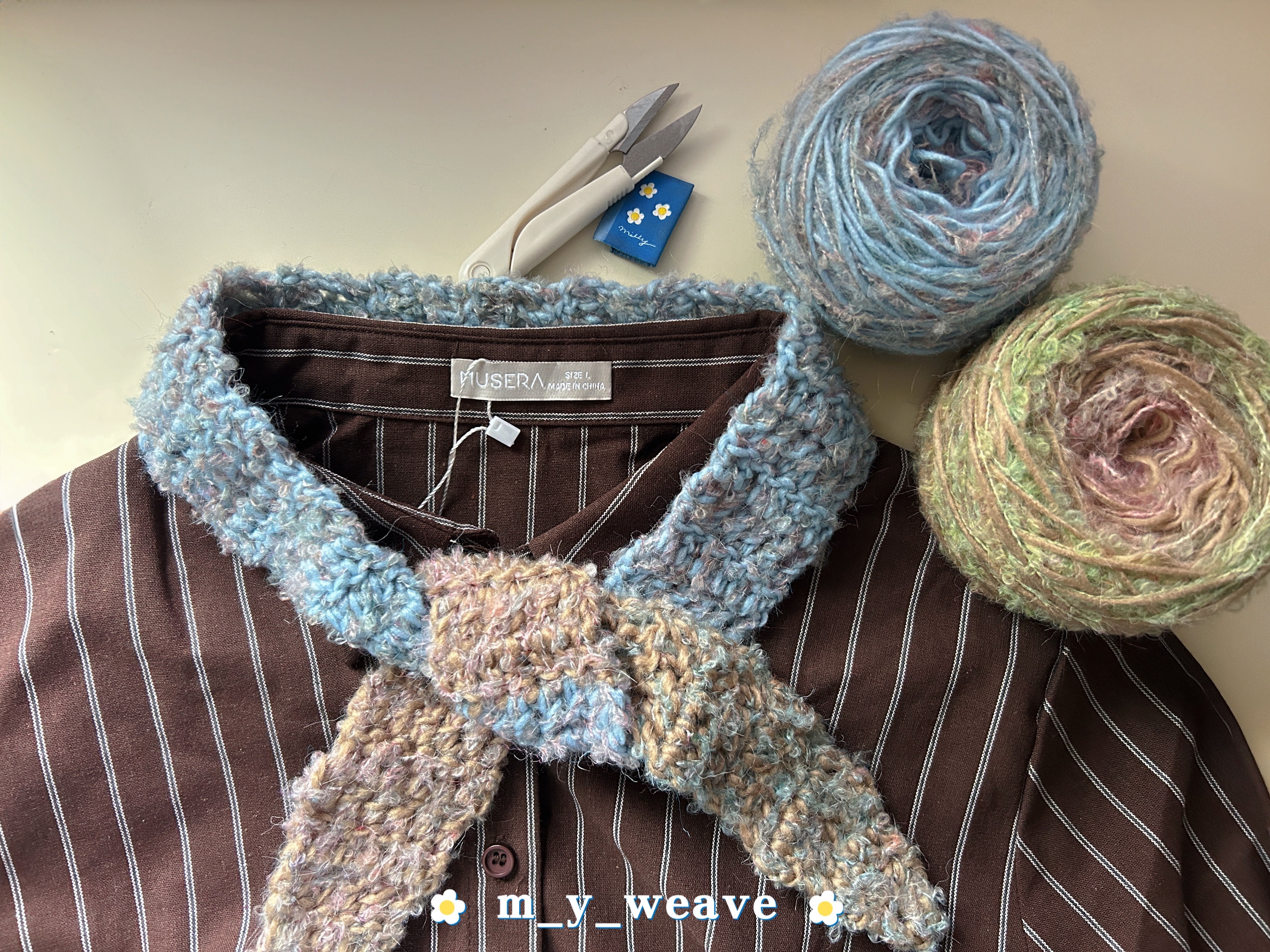 日夢線  適用4.5-5.5mm鉤針