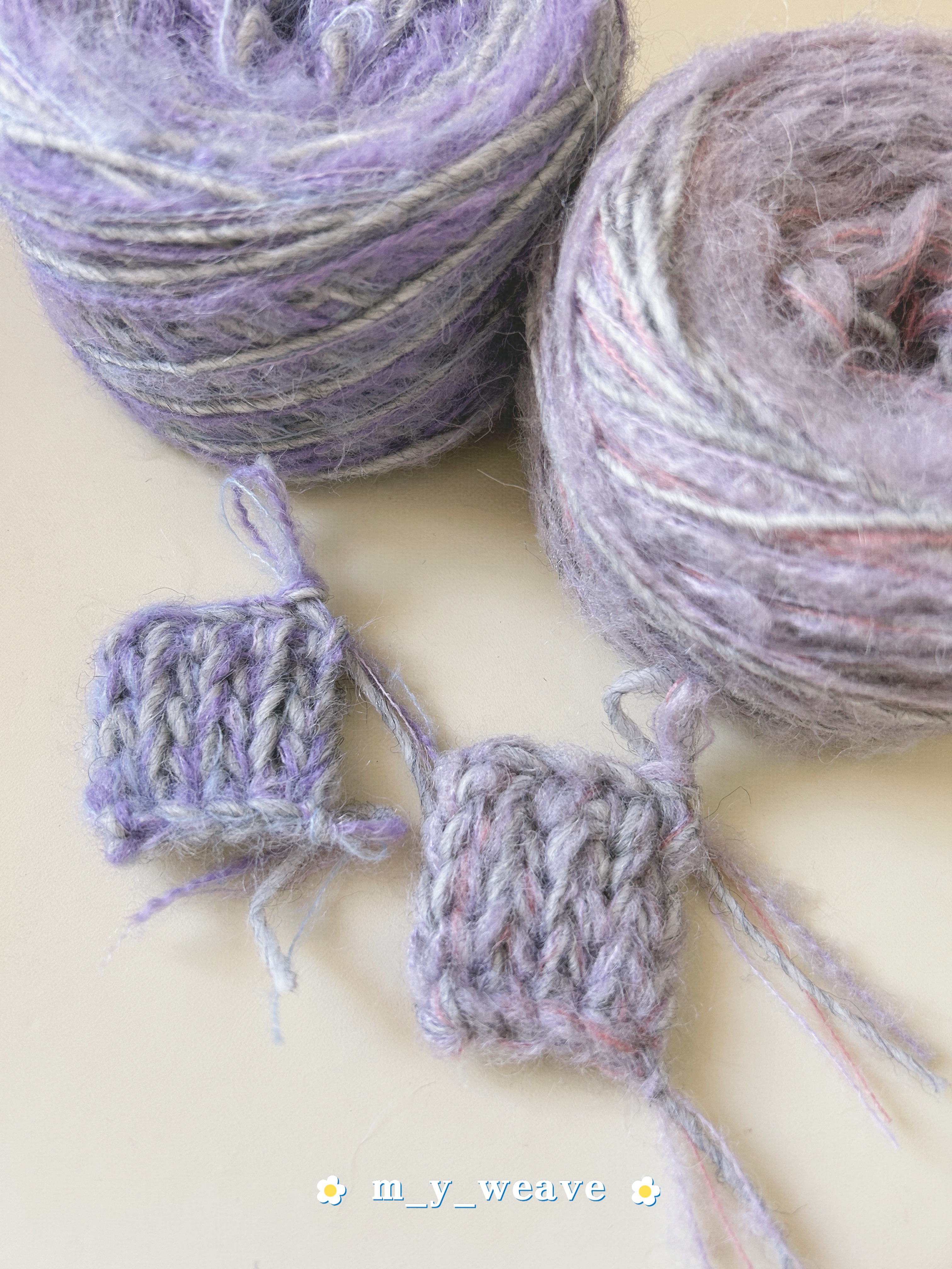 夢醒前的紫 適用5.5-6mm鉤針