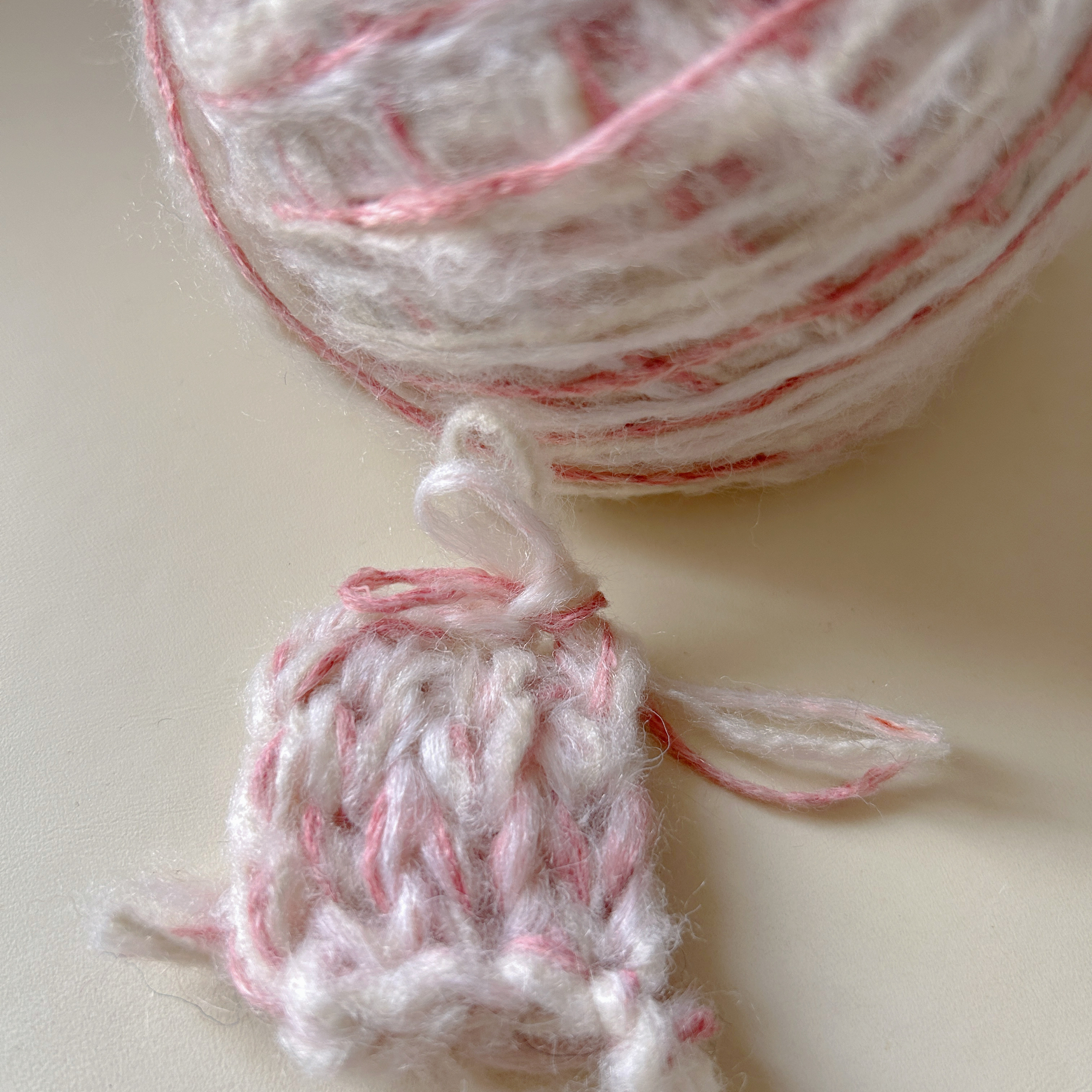 初雪玫瑰 適用6.5-7.5mm鉤針