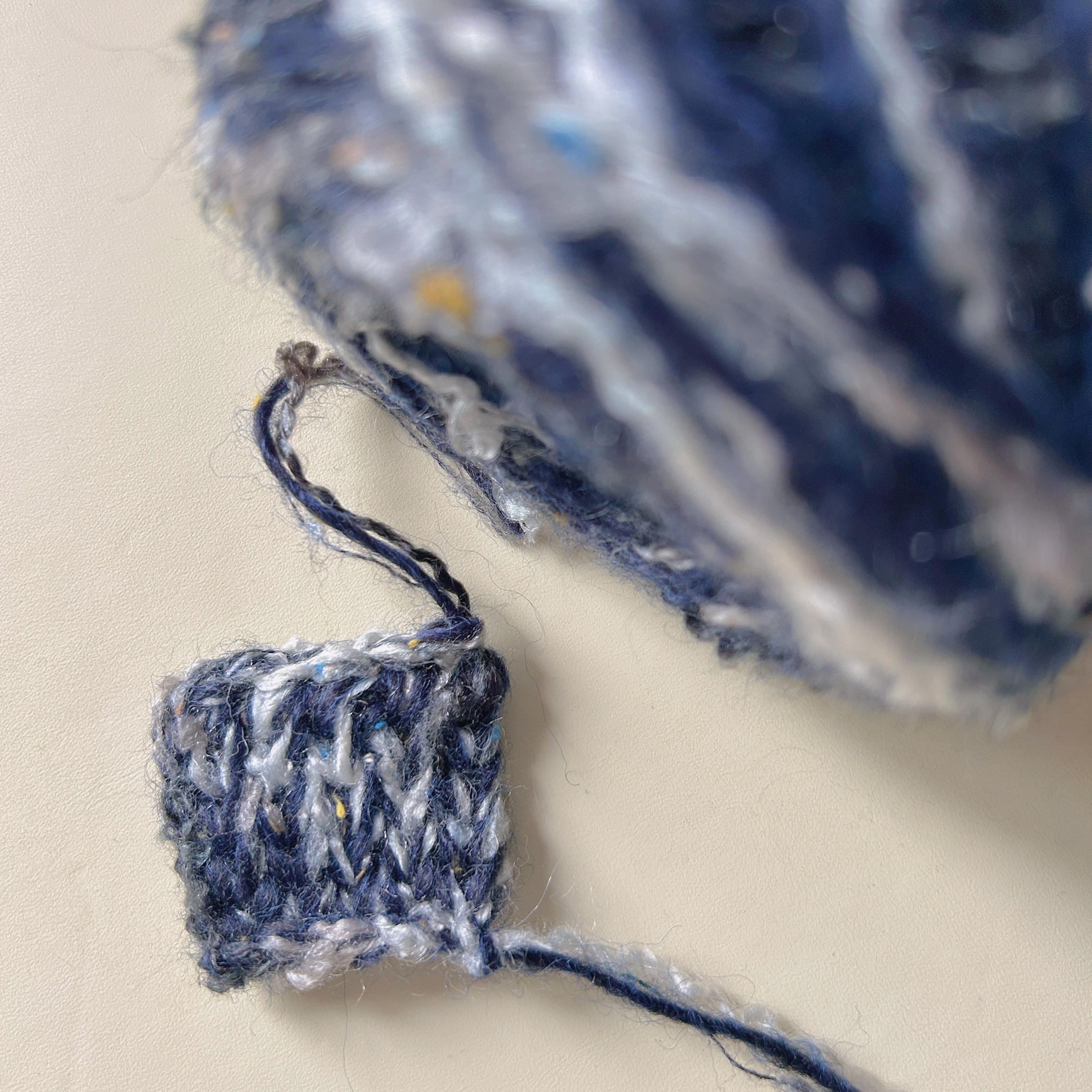 夜海浪紋 試用5-6mm鉤針