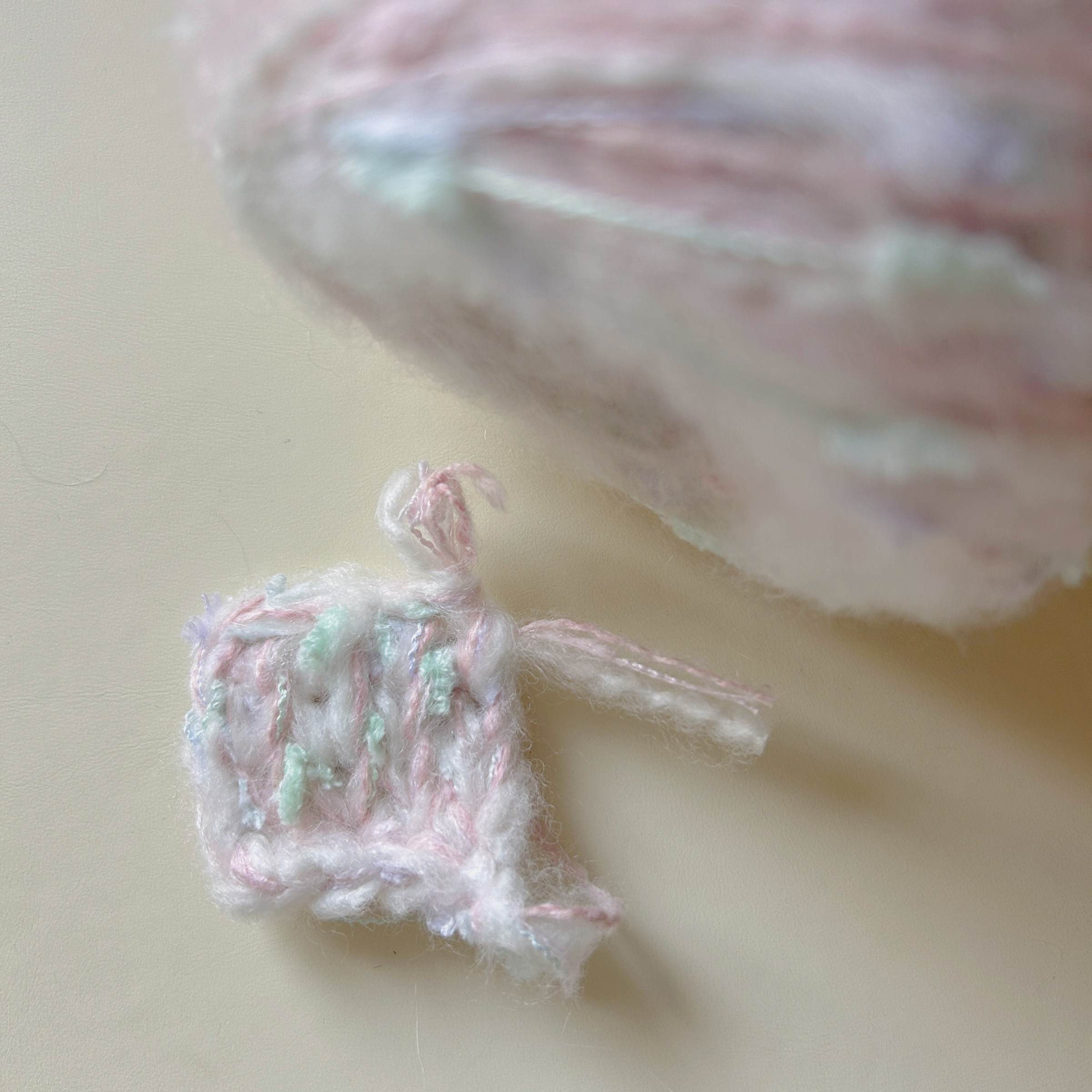 雪融春芽 適用6-7mm鉤針