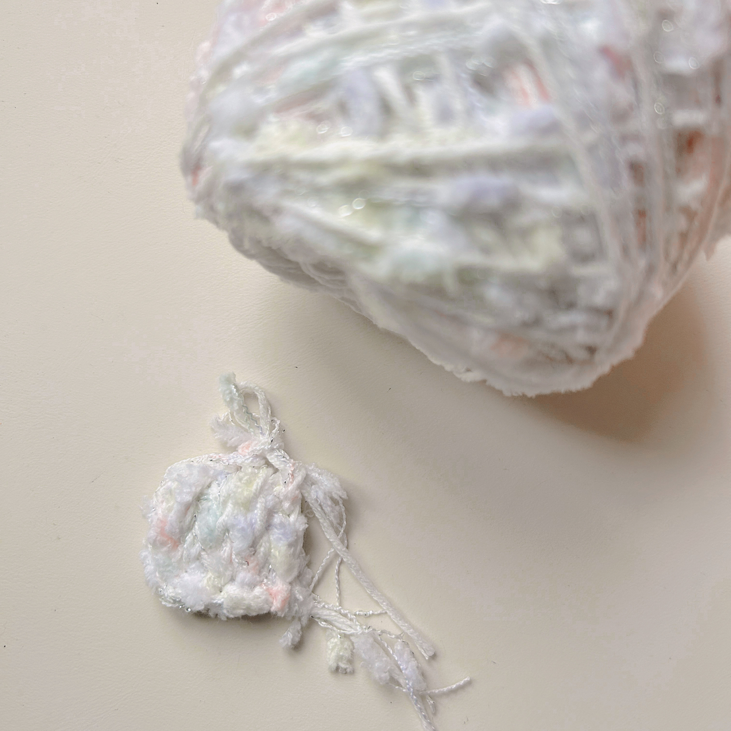 春日混線｜雪綿飄飄 適用3.4-4.5mm鉤針