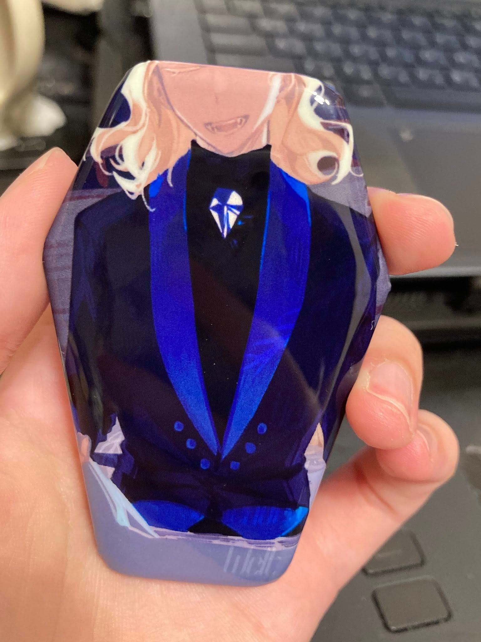 【音樂劇伊莉莎白】夜光棺材胸章