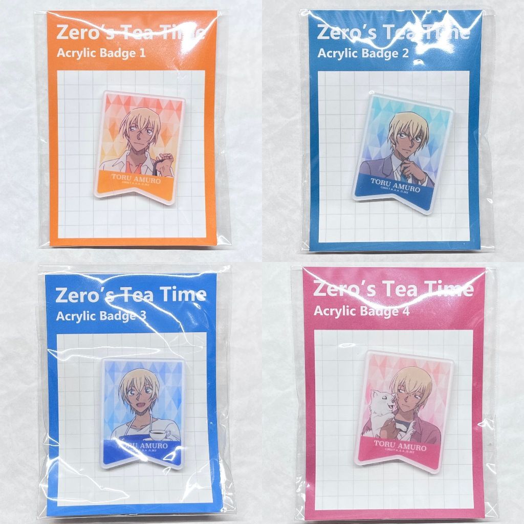 【現貨】韓國零茶壓克力徽章（全新未拆封）