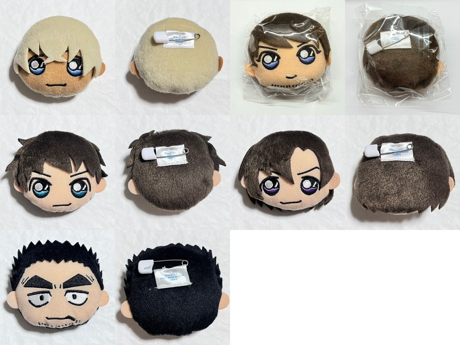 【現貨】努努頭毛絨徽章