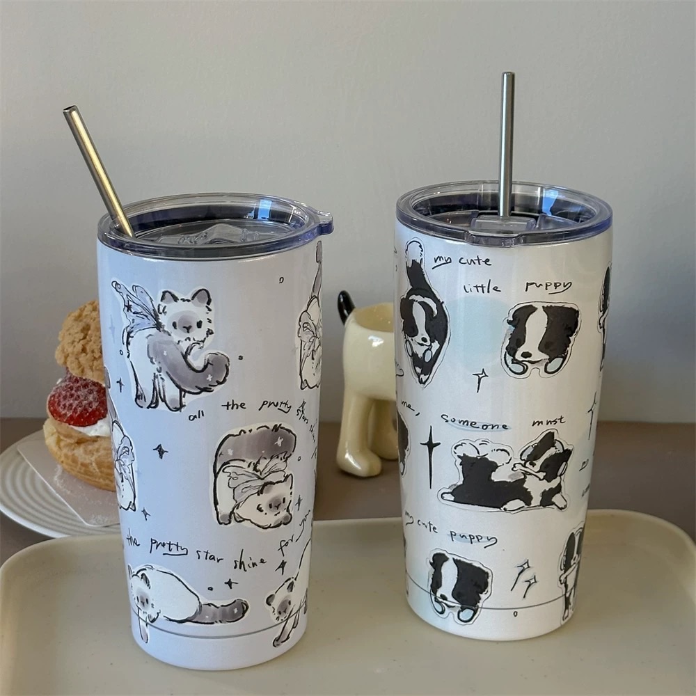 漫畫塗鴉保溫杯｜550ml