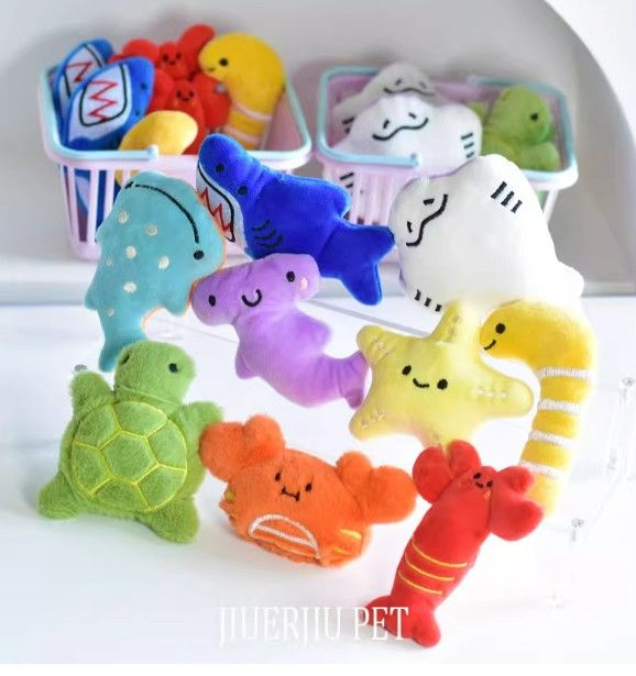 狗狗-海洋發聲玩具-9款式