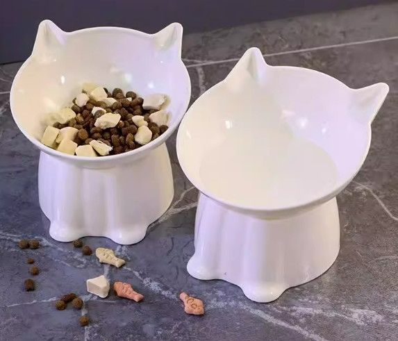 PP材質耐摔護頸增高斜口碗