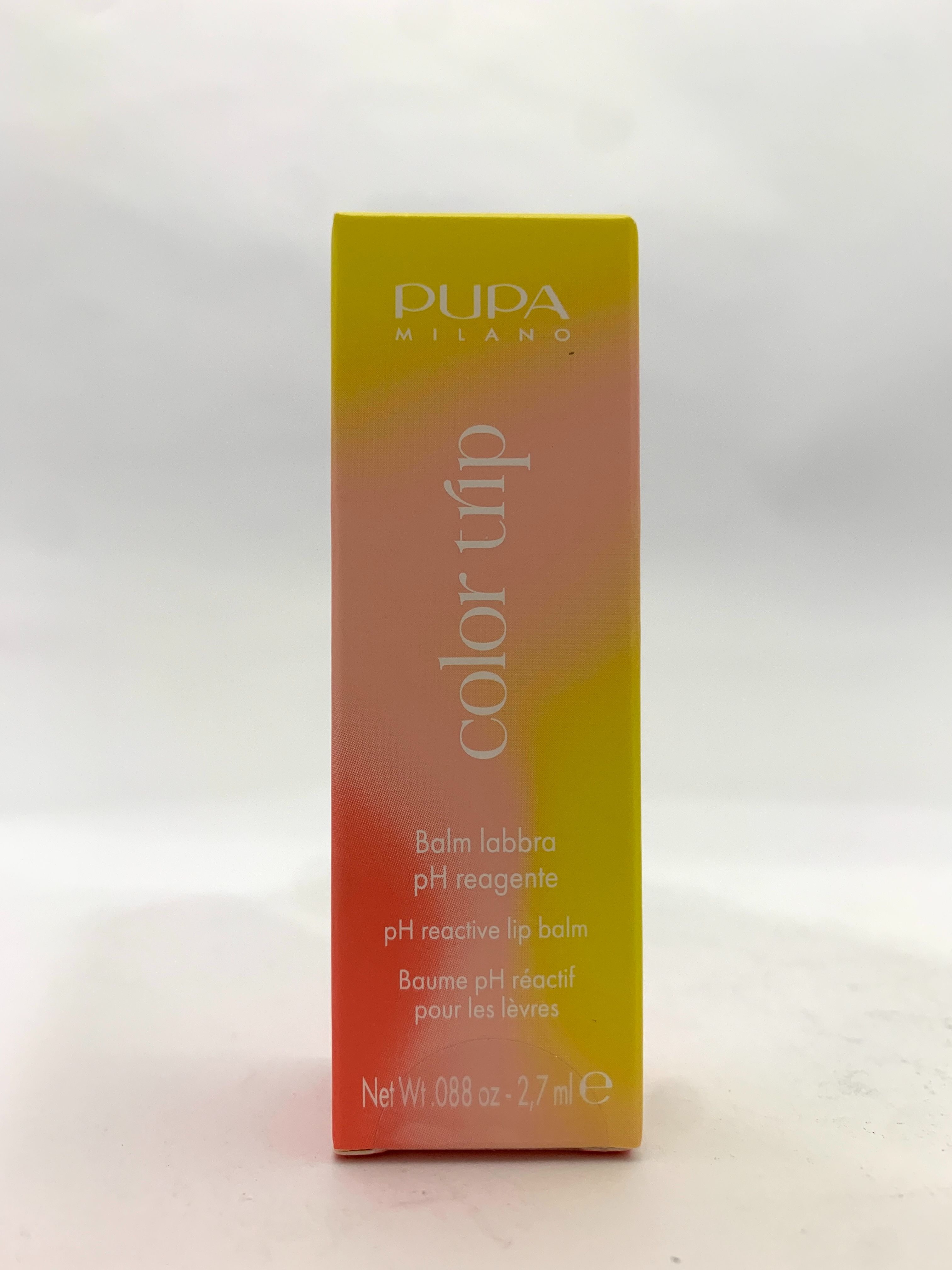Pupa / 繽紛冒險亮麗潤唇膏- 淘氣橙光