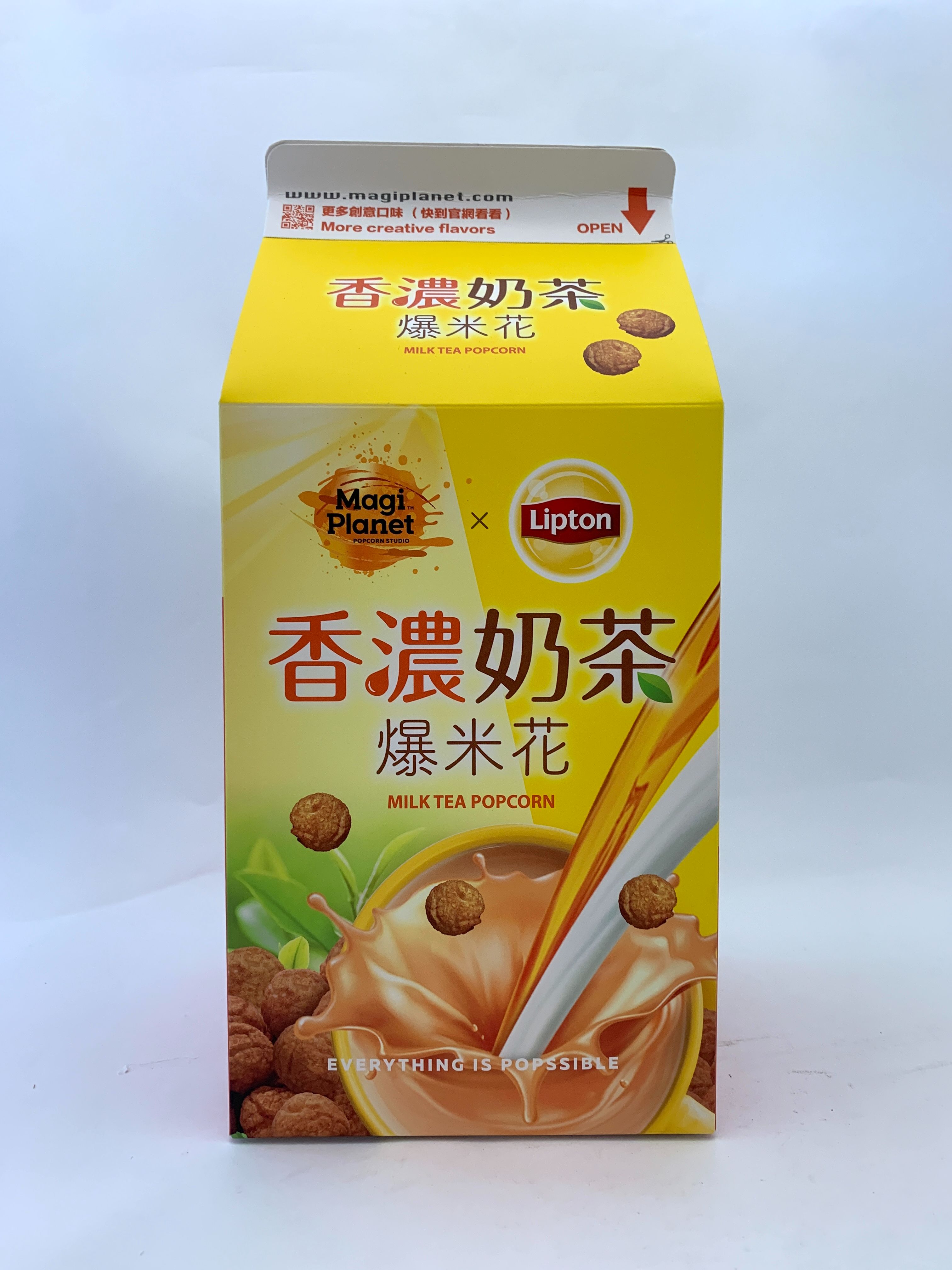 星球工坊x立頓 / 爆米花- 香濃奶茶（零買，一份＝1包）