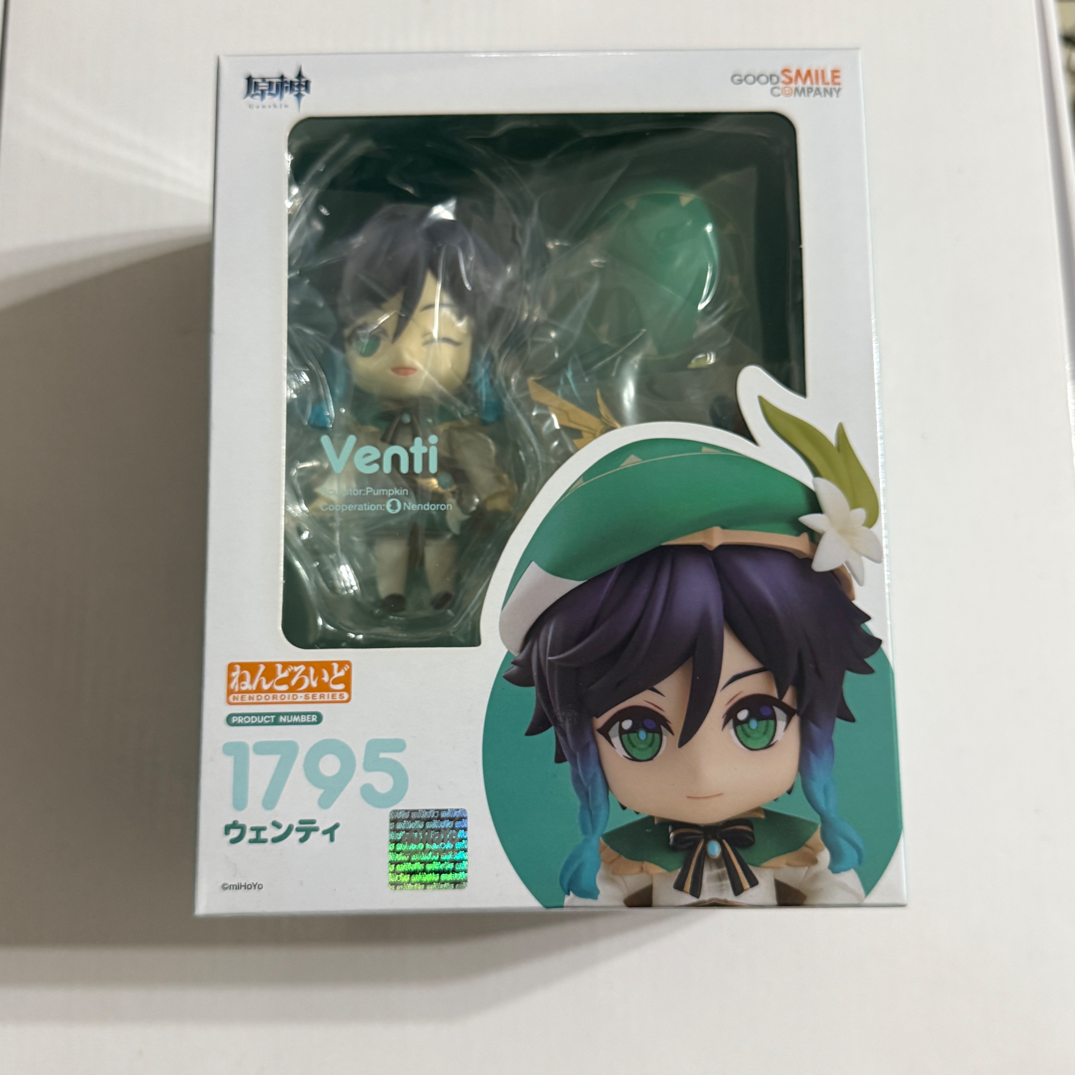 1795 原神 溫迪 全新/缺髮殺肉 各1