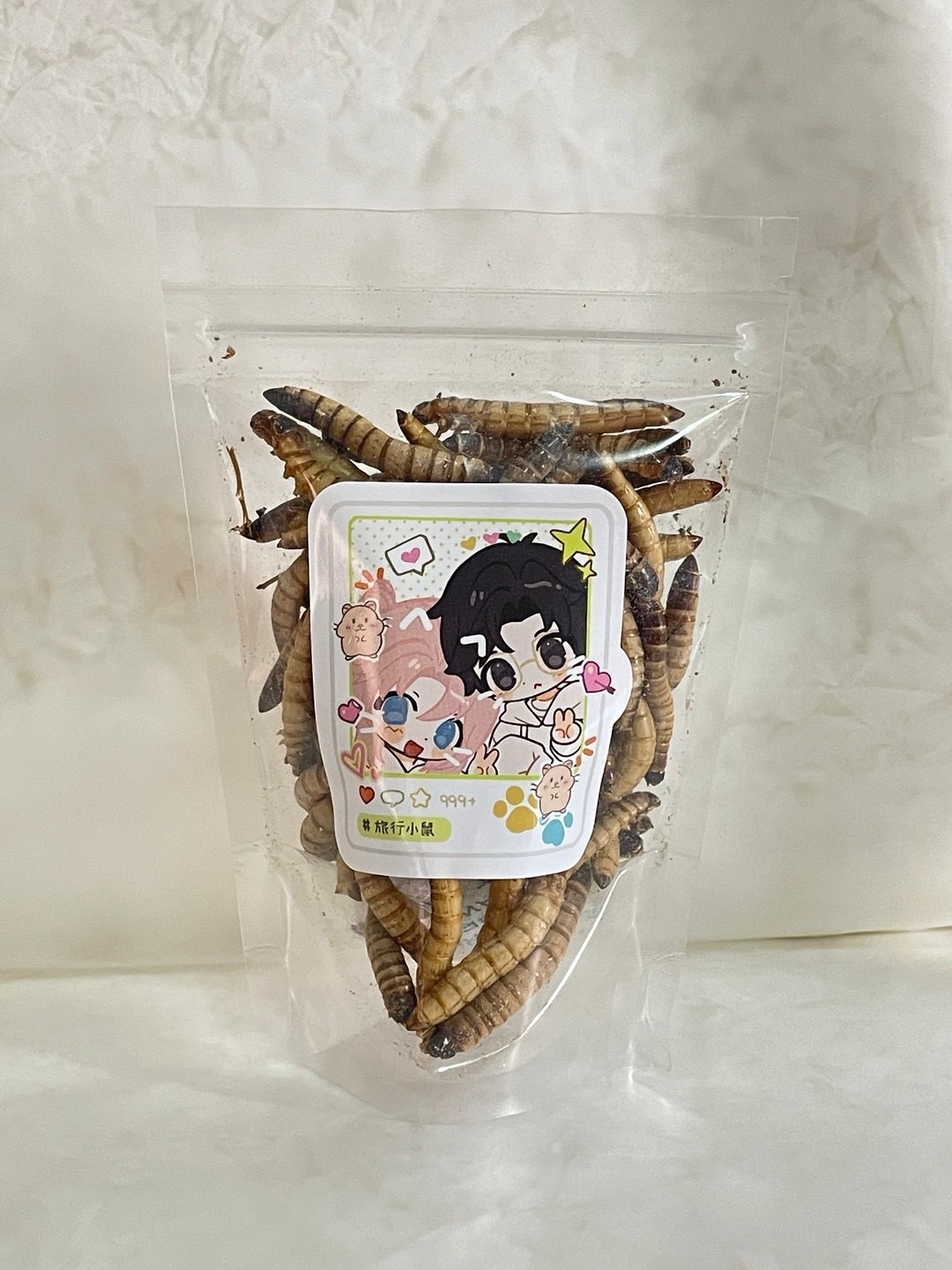 凍乾大麥蟲25g