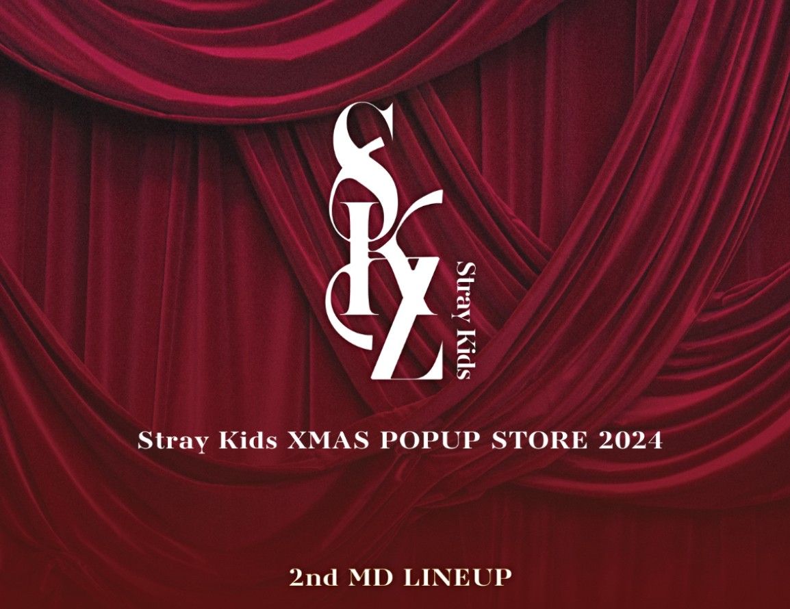 日本2nd聖誕快閃周邊Stray Kids XMAS POPUP